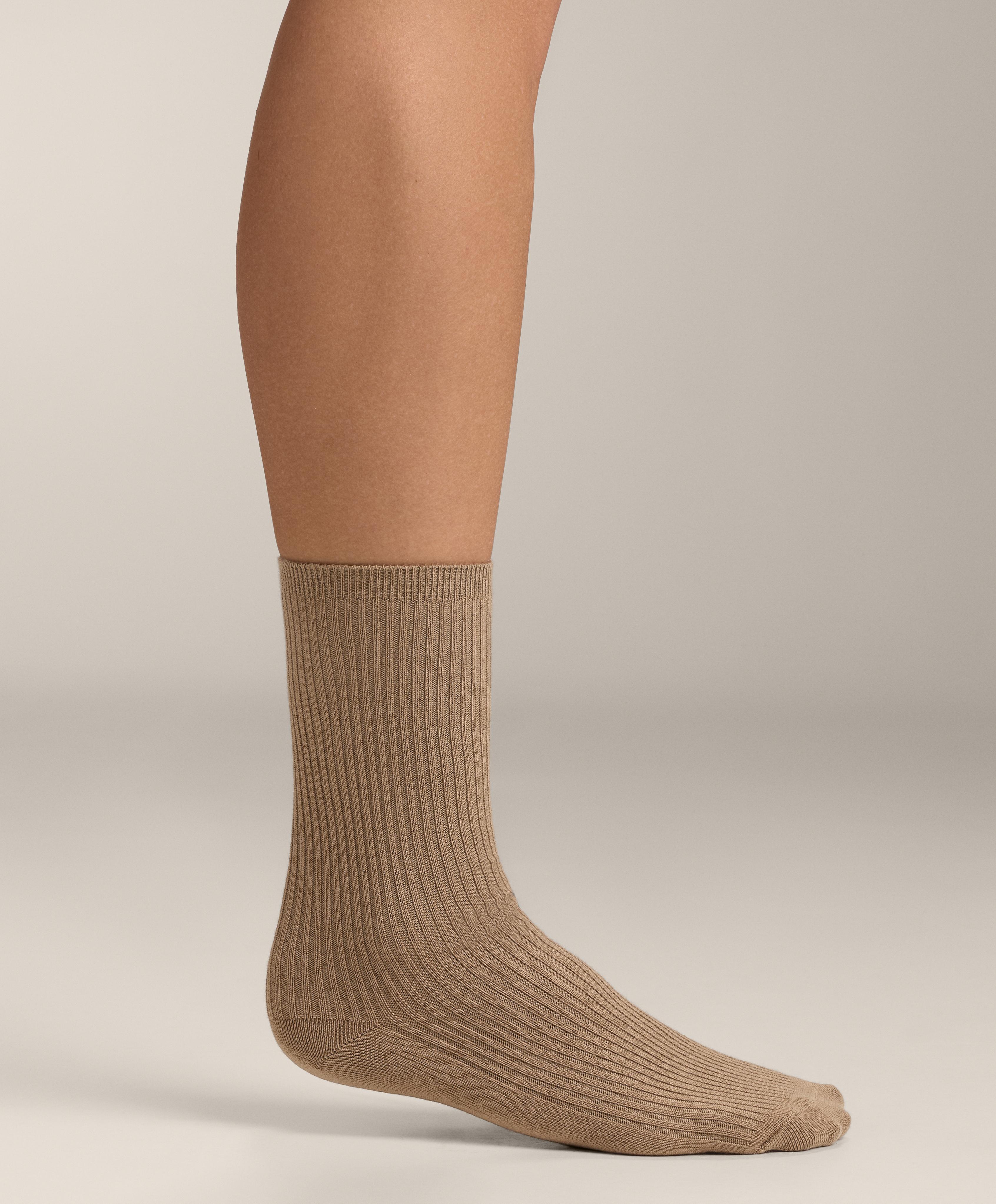 5 pairs of cotton blend classic socks — BRIGHT RED