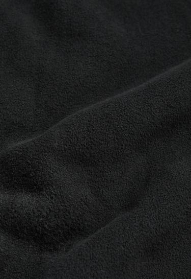 Combined faux-shearling jacket — BLACK 8