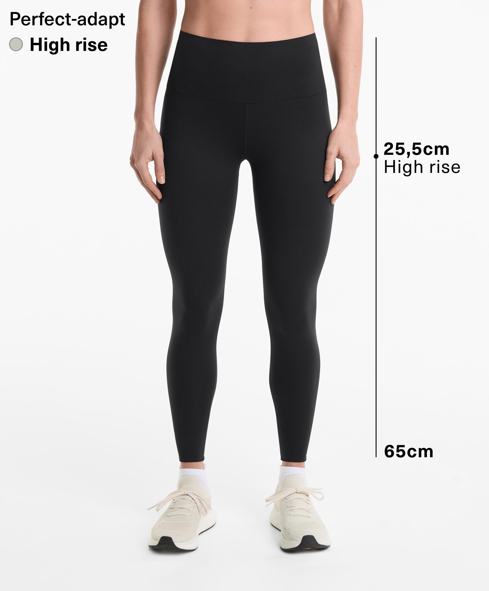 Perfect-adapt high-rise 65cm ankle-length leggings