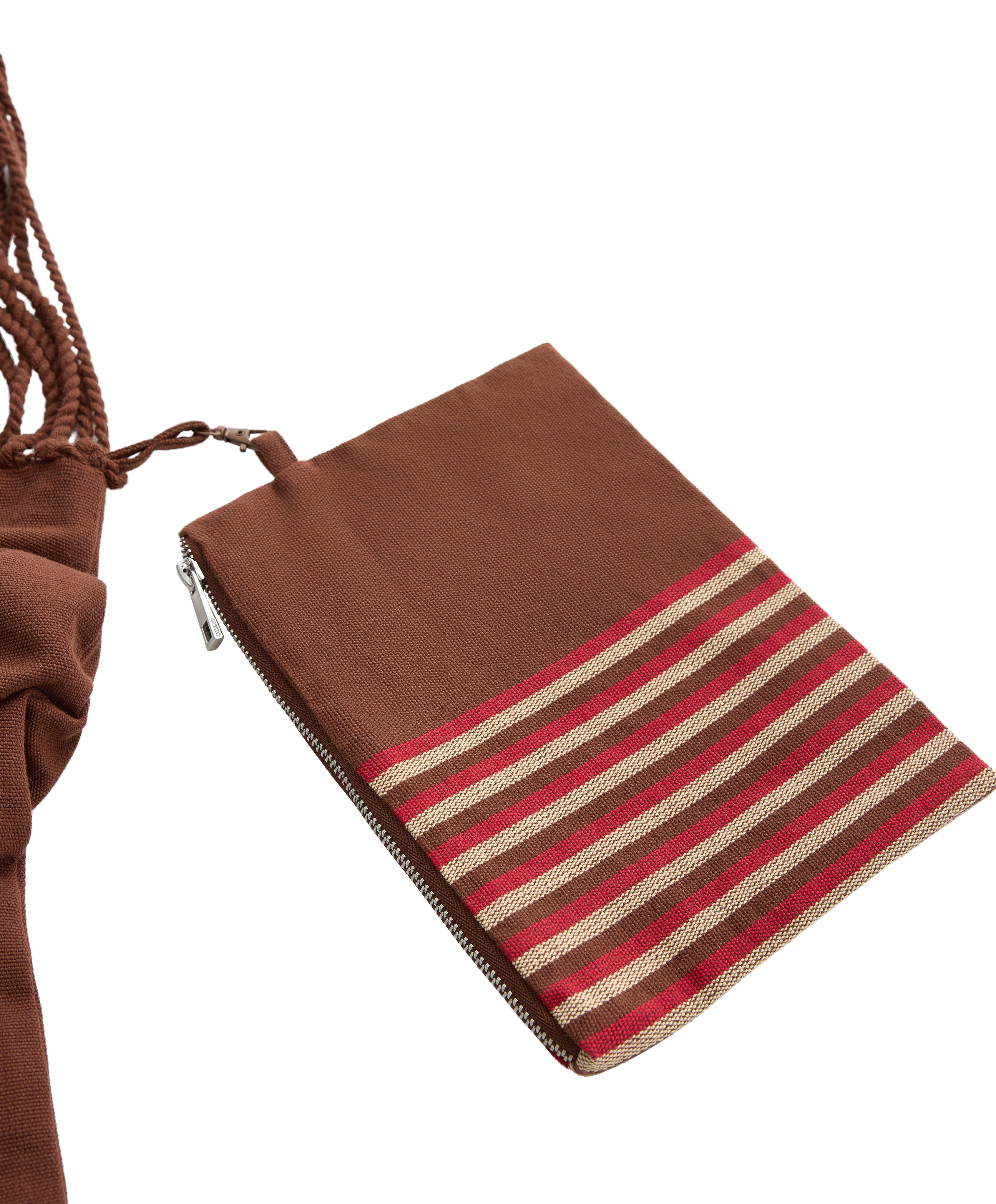 100% Cotton shopper bag — BROWN