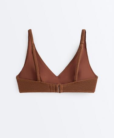 Crinkle halter bikini — TOFFEE 8