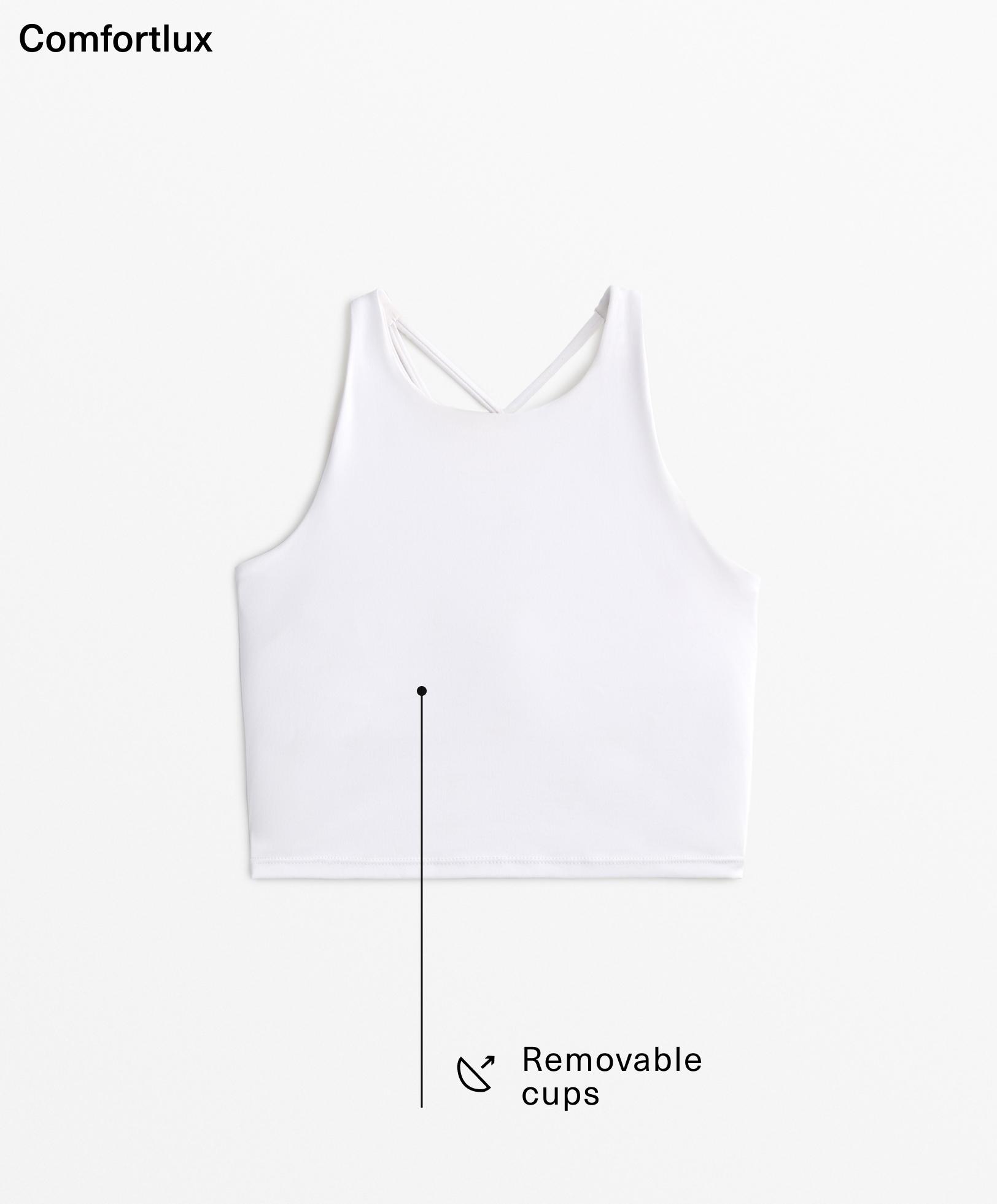 Tank top comfortlux cu bretele și cupe