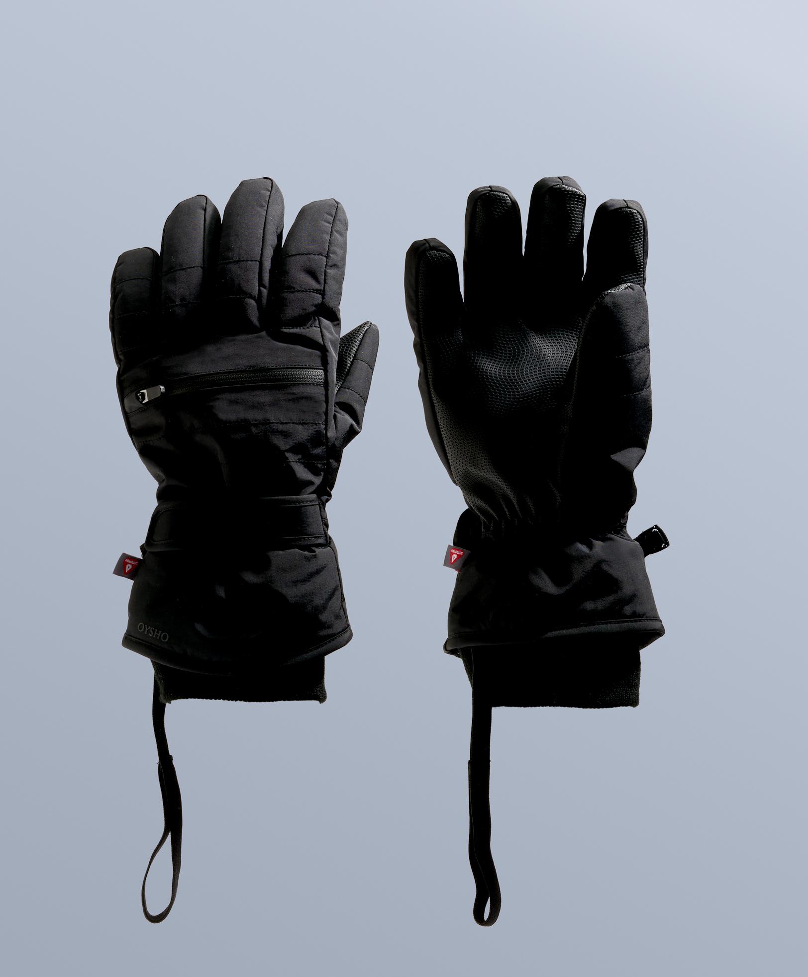 Technical SKI Primaloft® Gloves — BLACK