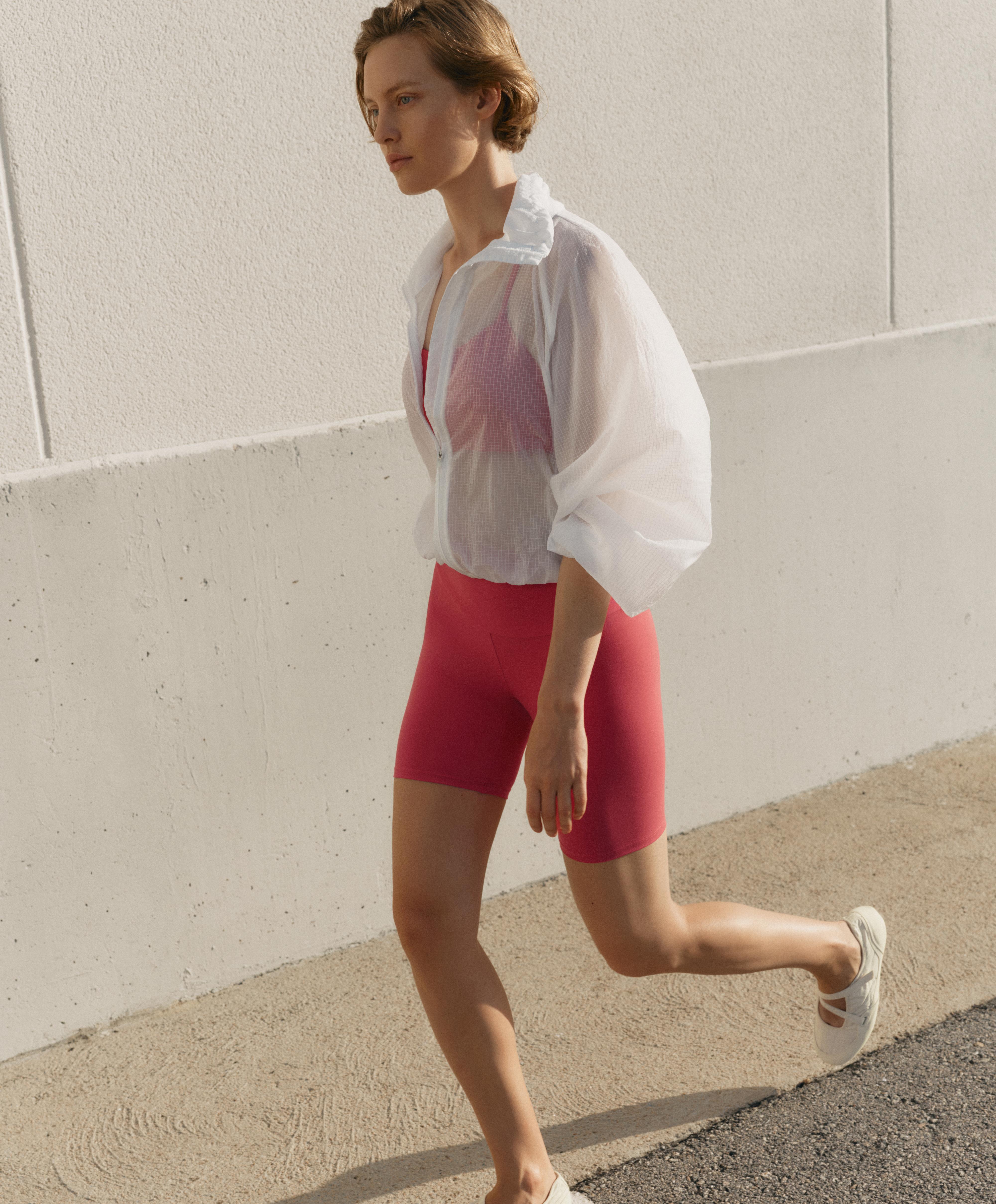 Total look biker comfortlux rosa