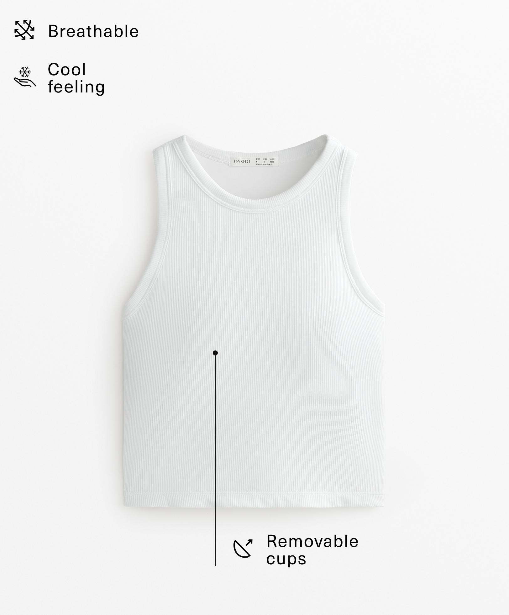 Дога майка tank top rib з суміші modal