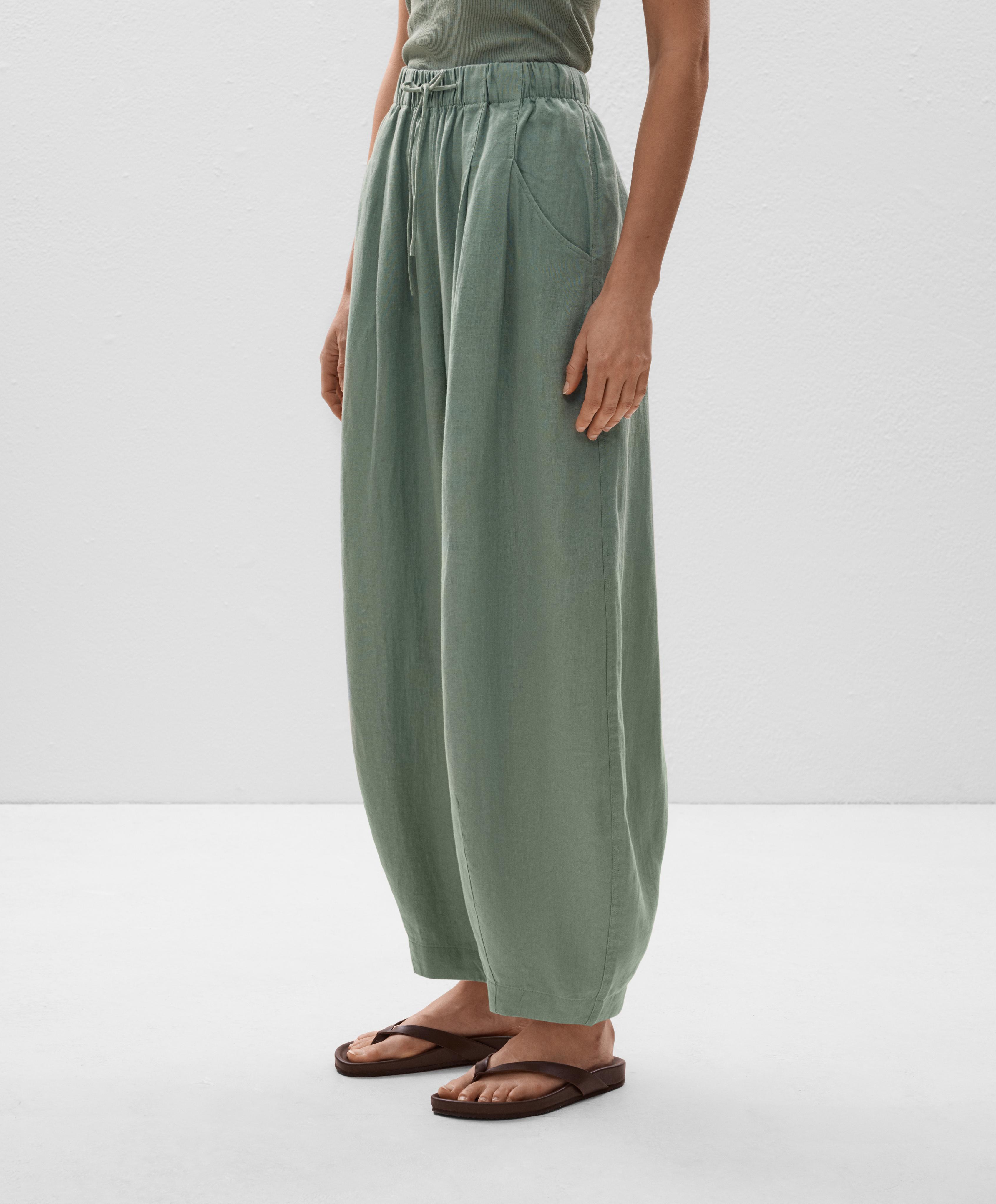 Balloon bikses 100% lins Balloon bikses 100% lins