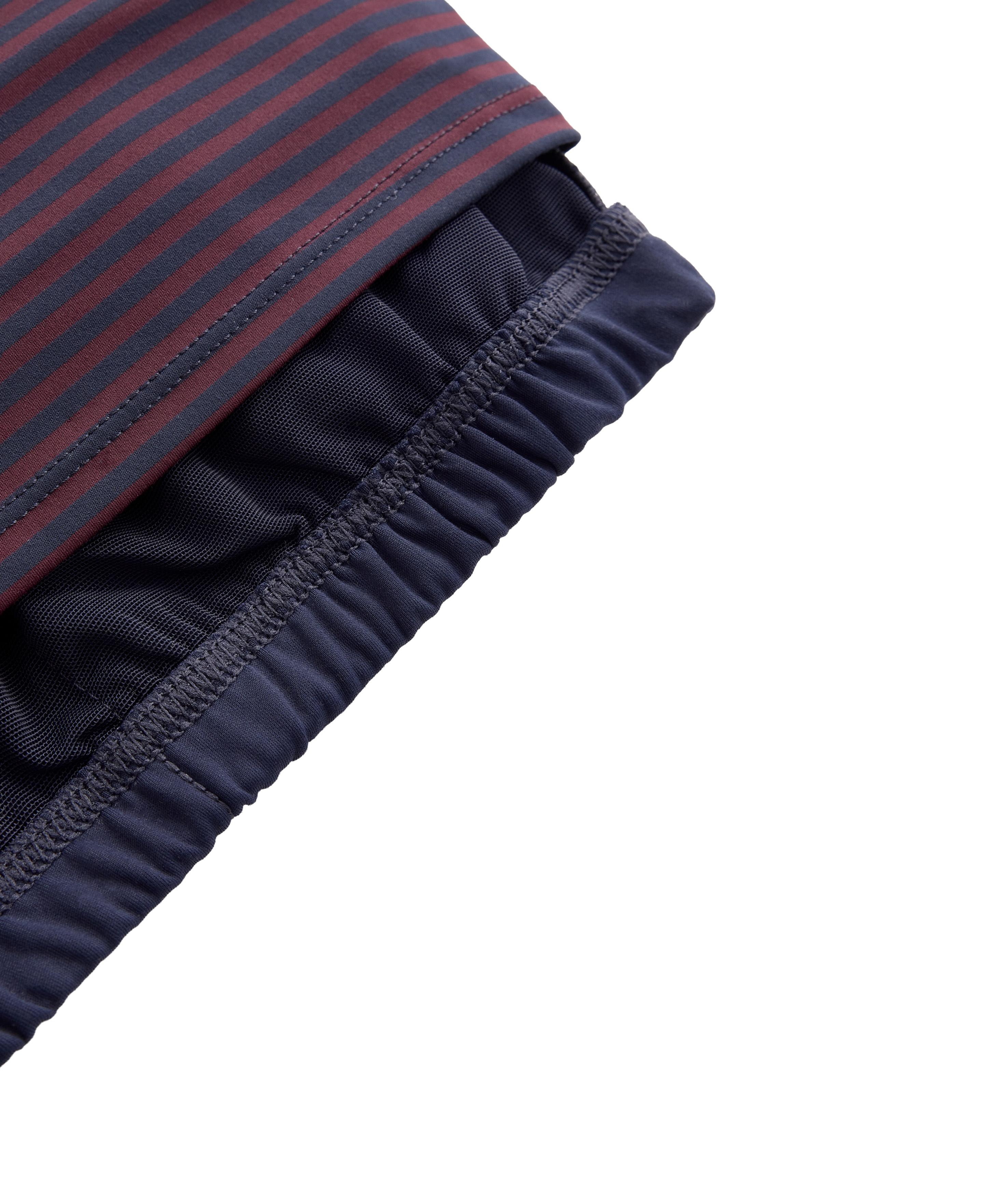Striped short-sleeved Comfortlux tank top — STRAWBERRY