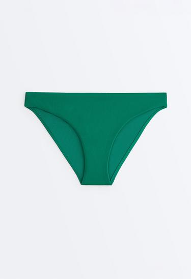 Piqué classic bikini briefs — PALE EMERALD 7