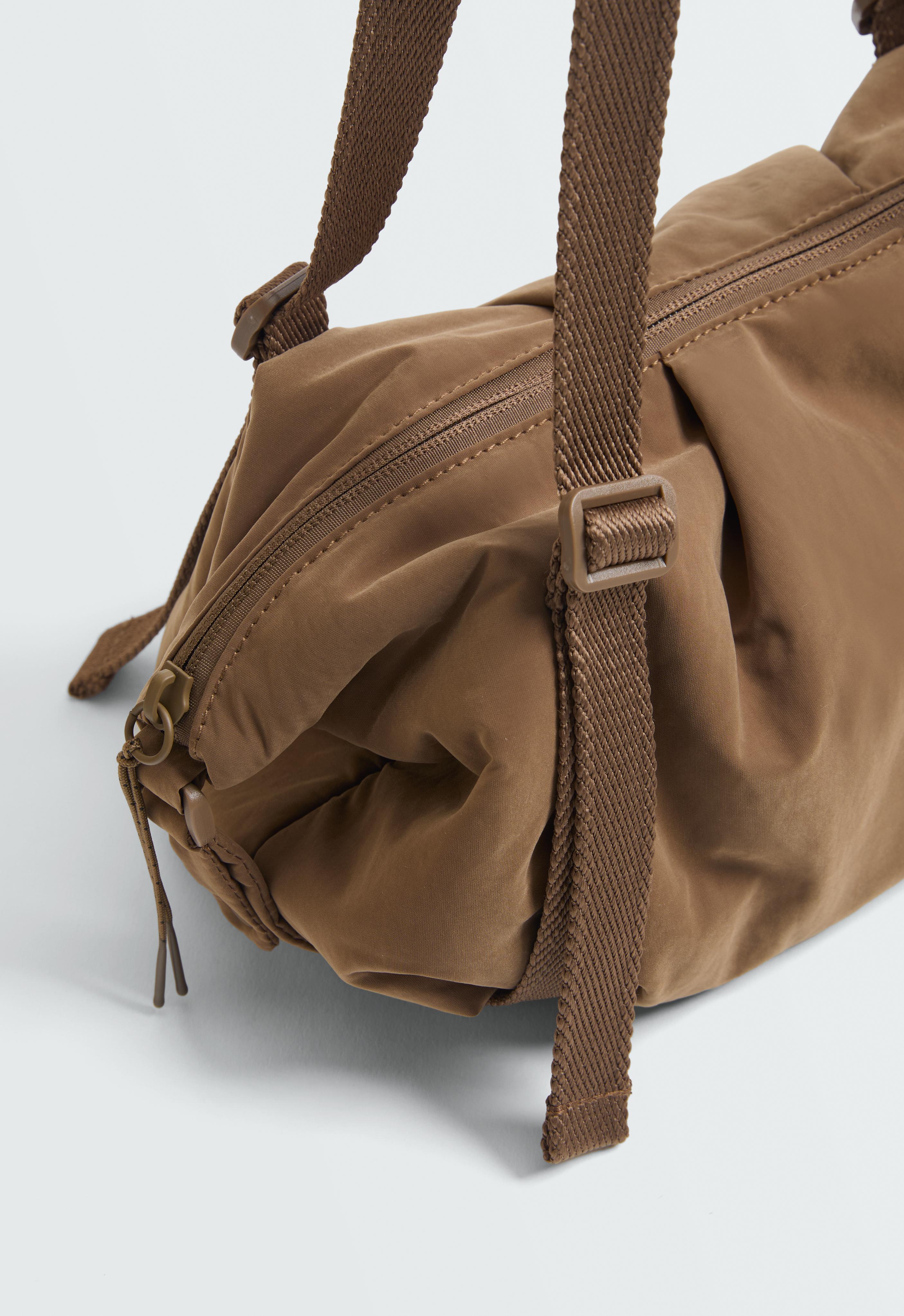 Mini crossbody bag — BROWN