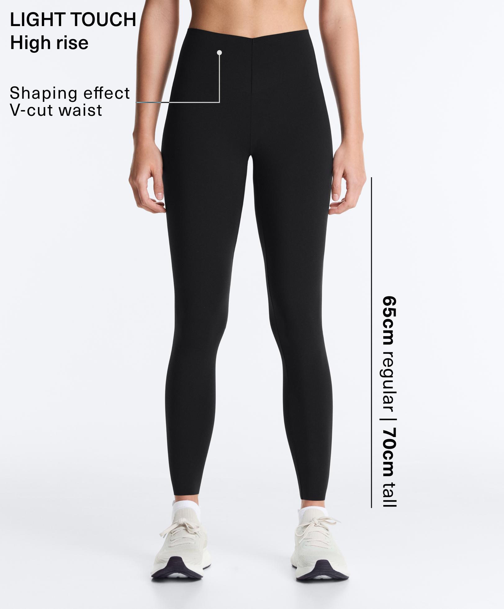High rise ankle-length Light Touch V-cut leggings 65 cm High rise ankle-length Light Touch V-cut leggings 65 cm