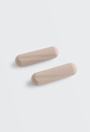2 x 1kg bar weights — MID-MINK 5