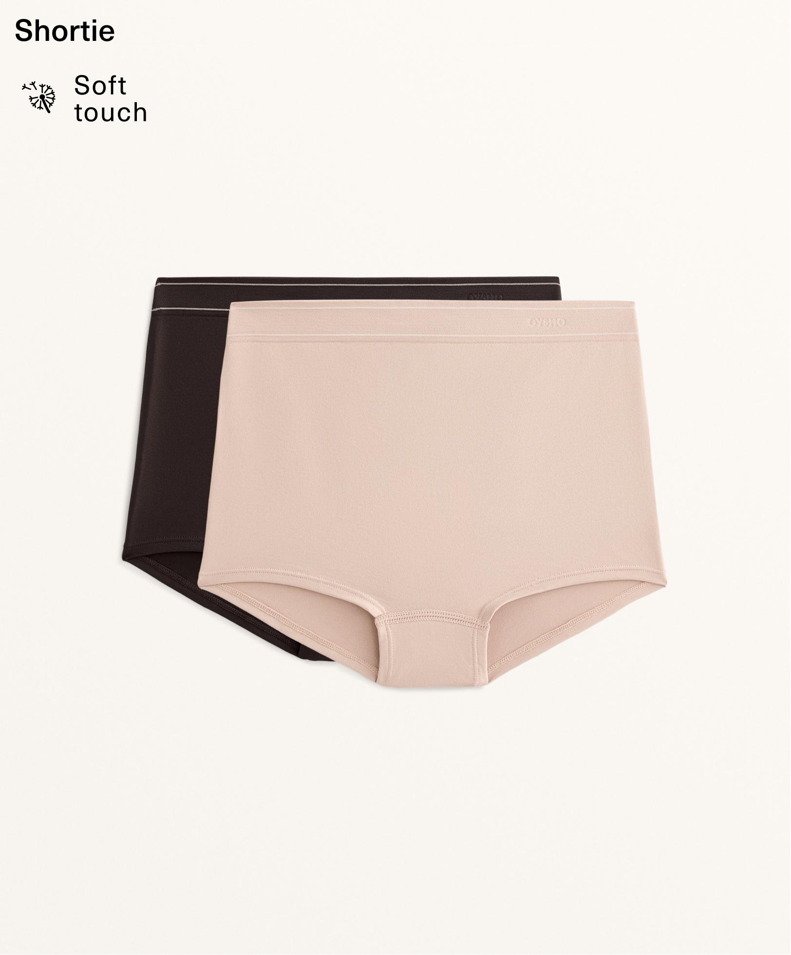 2 shorties seamless soft touch