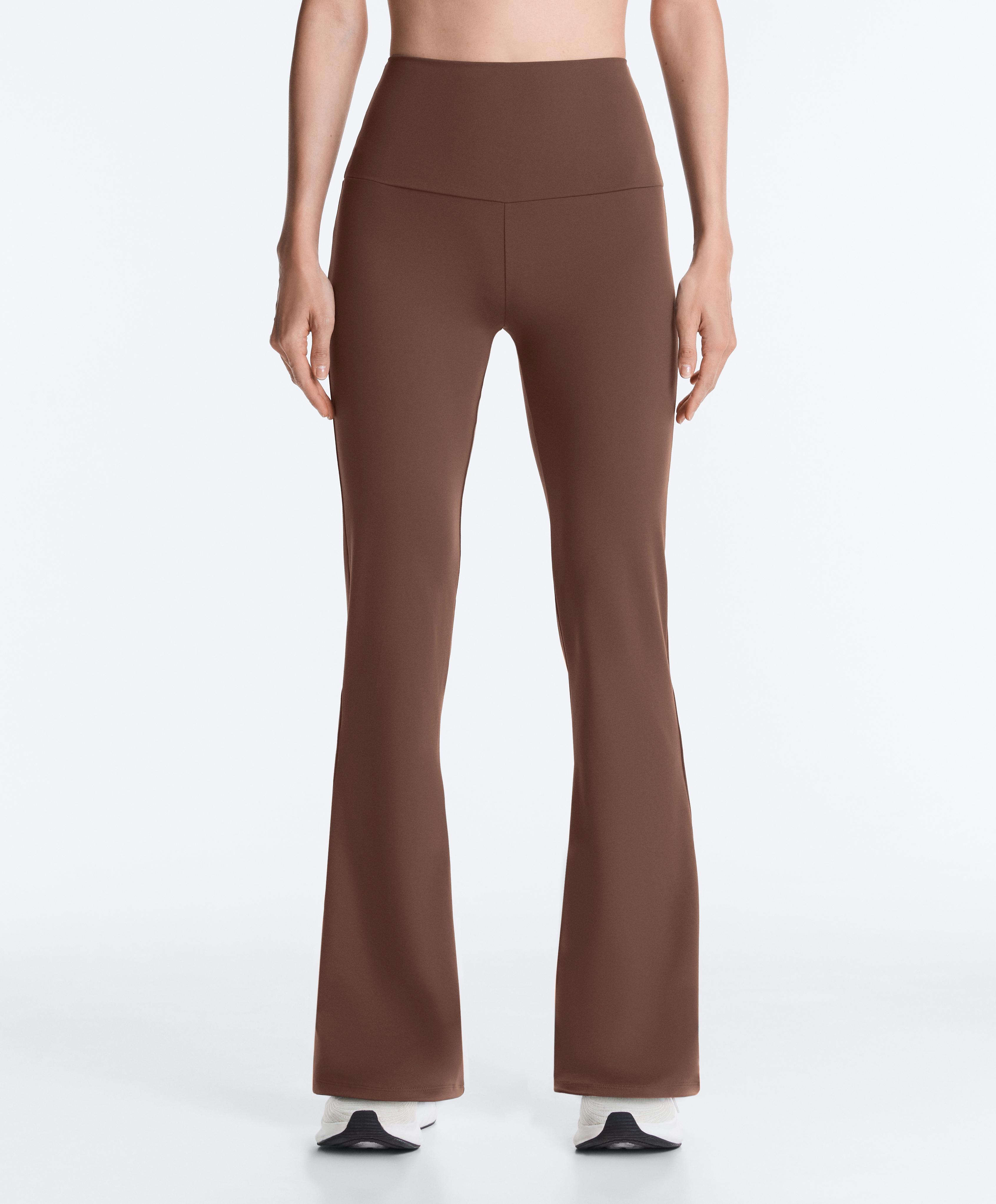 بنطلون فلير بخصر عالٍ Comfortlux