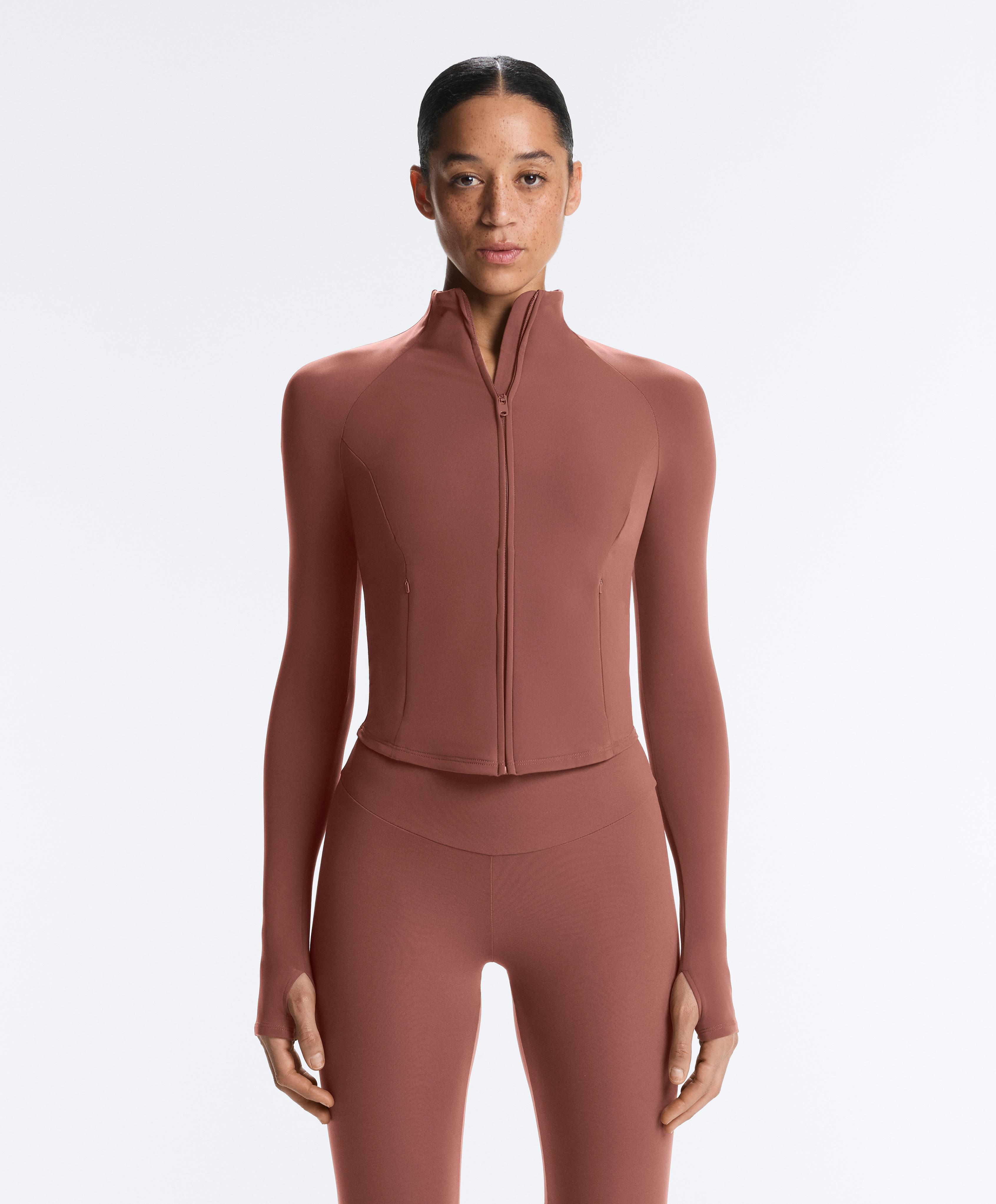 Light warm technical jacket — MAHOGANY
