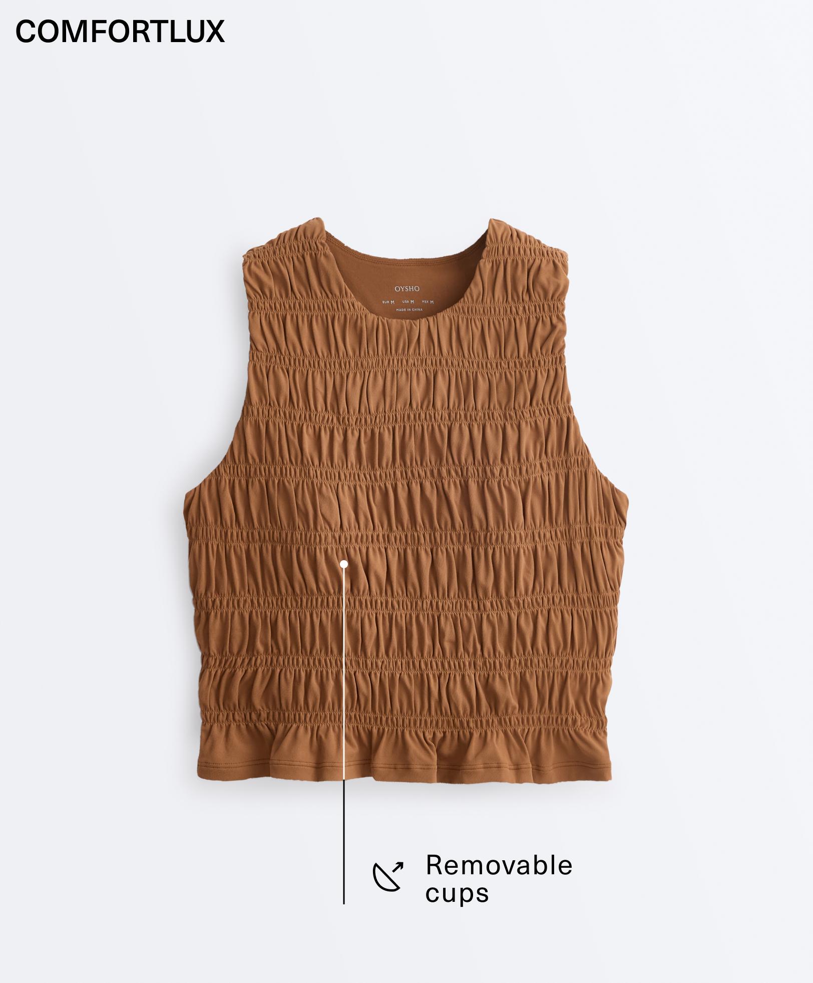 Comfortlux smock sleeveless T-shirt Comfortlux smock sleeveless T-shirt