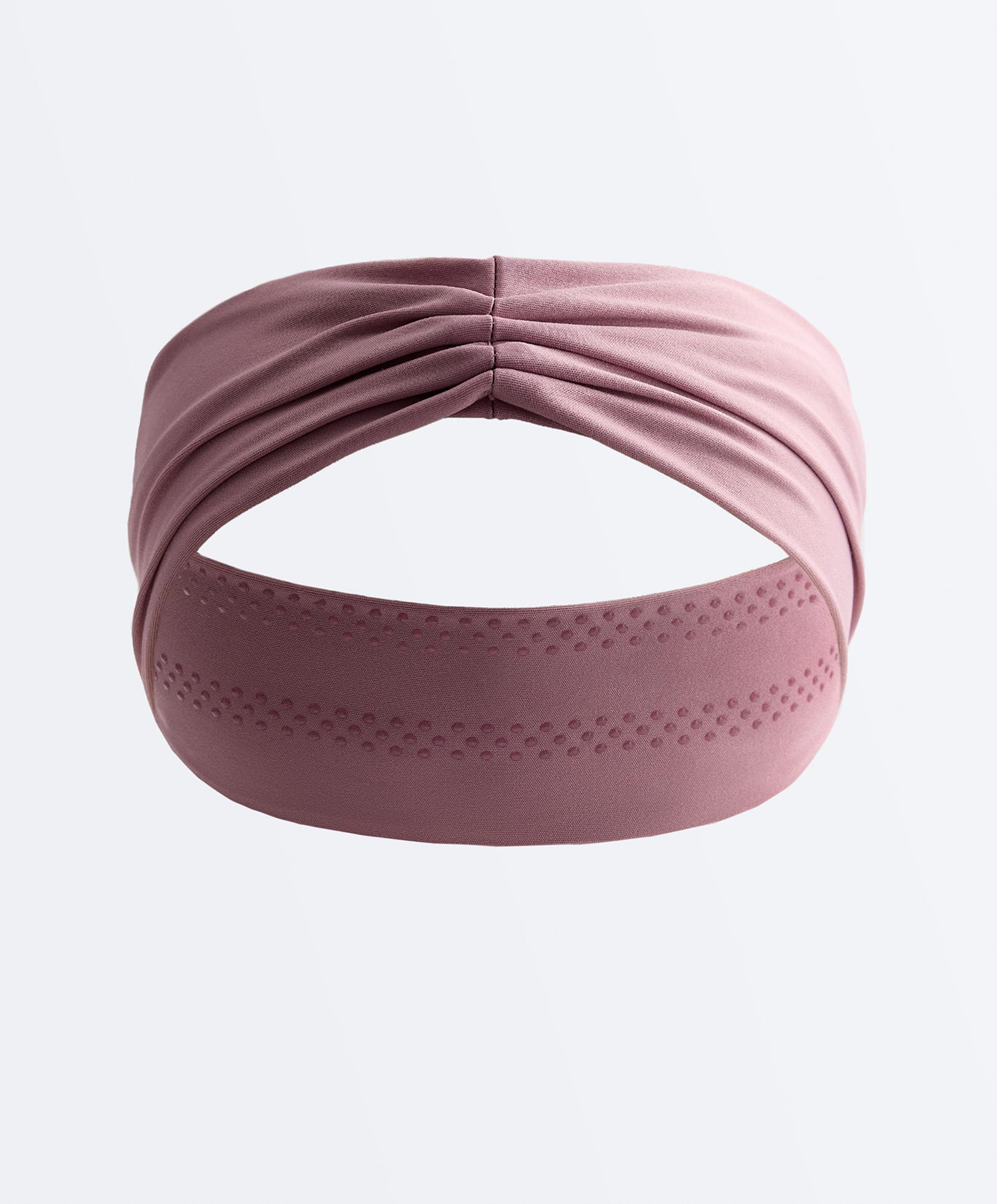 Ruched sports headband — ROSETTE