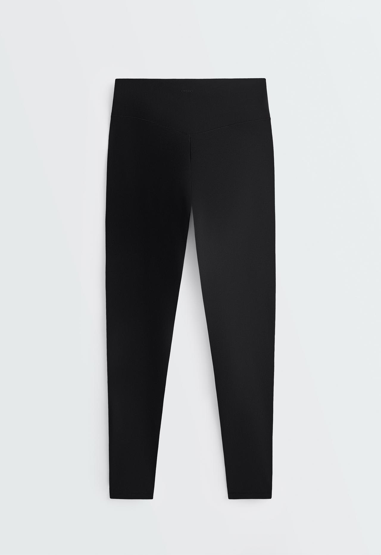 Evermove high-rise ankle-length leggings — BLACK
