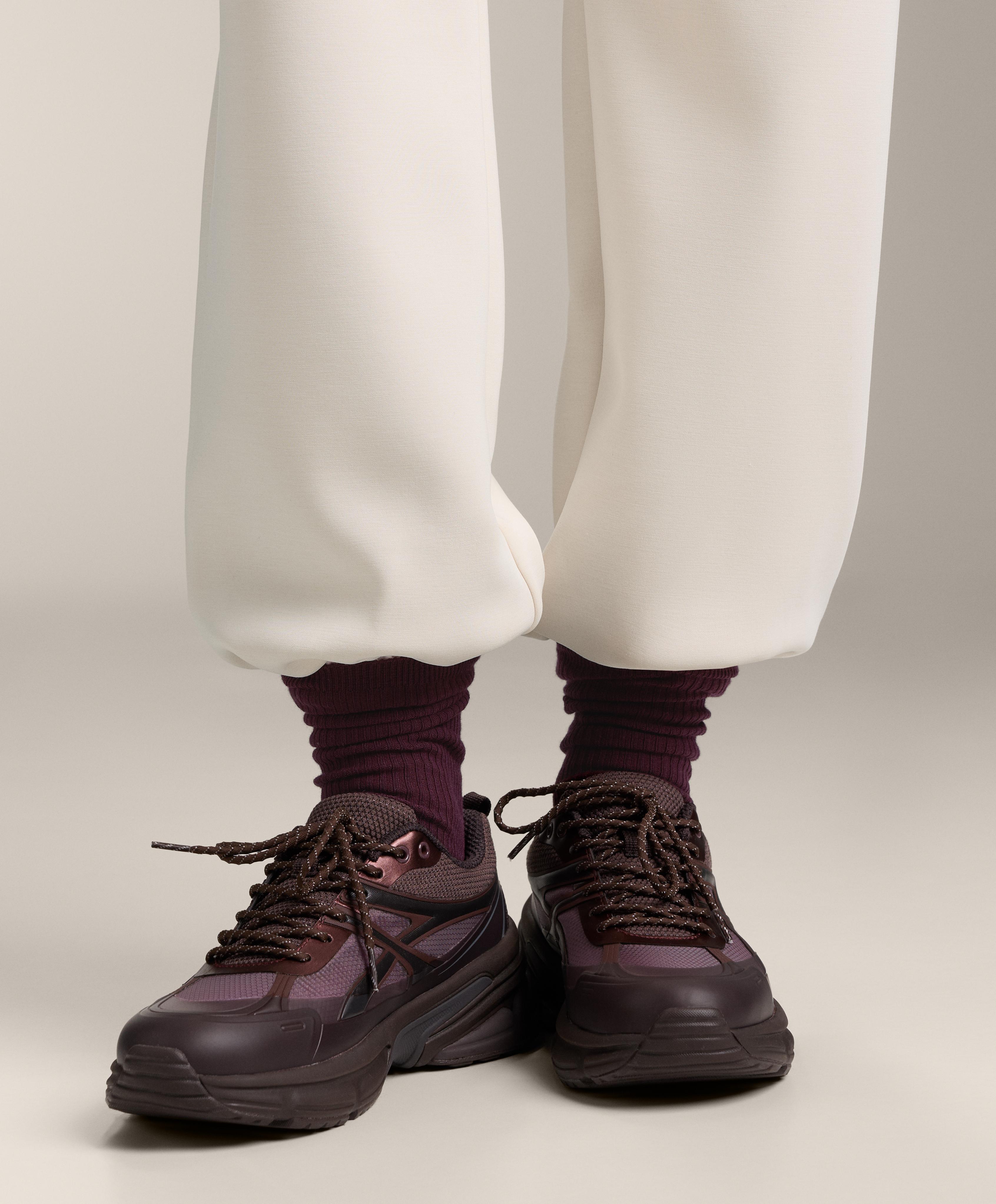 5 pairs of cotton blend classic socks — BRIGHT RED