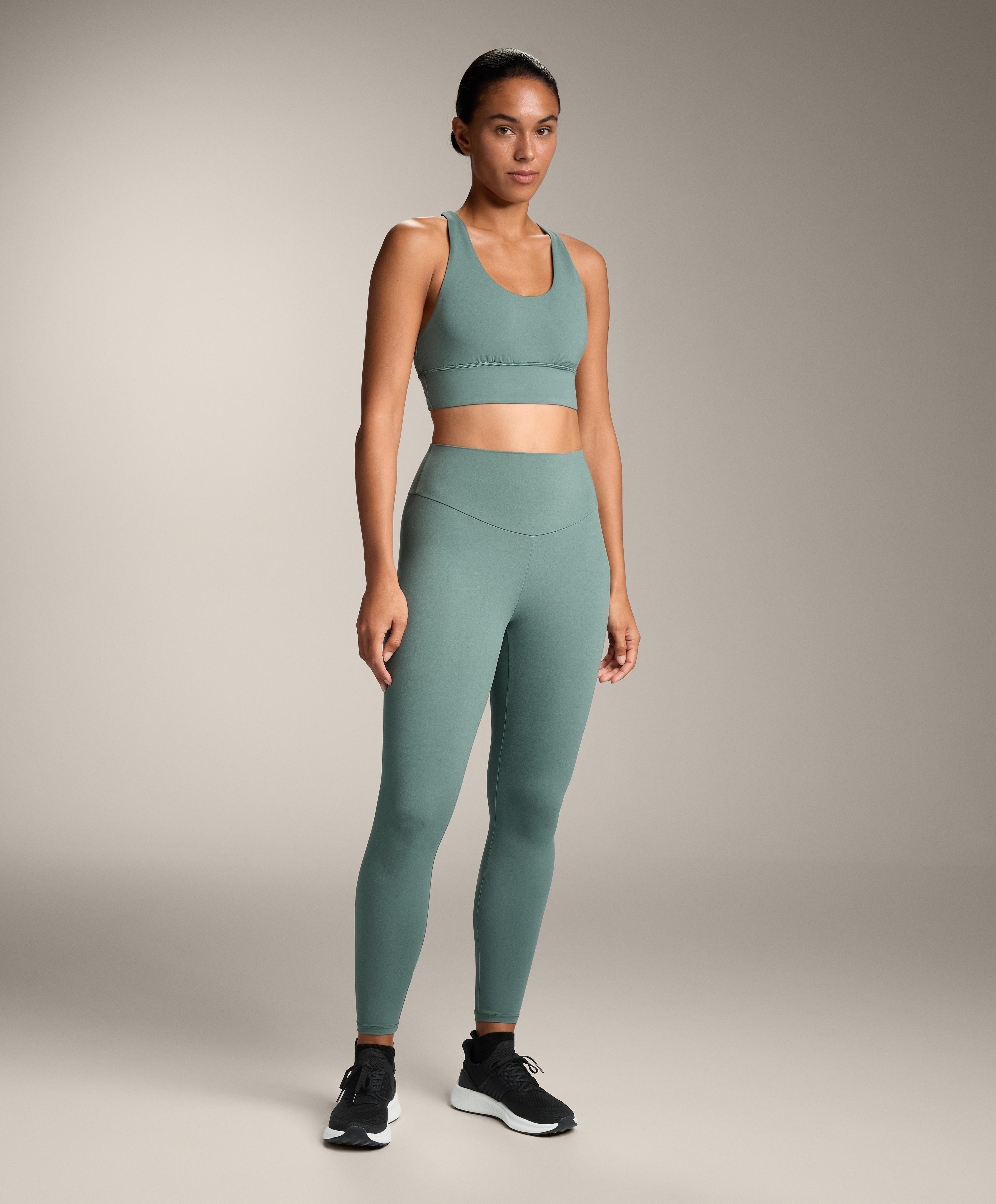 Total look comfortlux high rise Comfortlux σκούρο πετρόλ με σουτιέν
