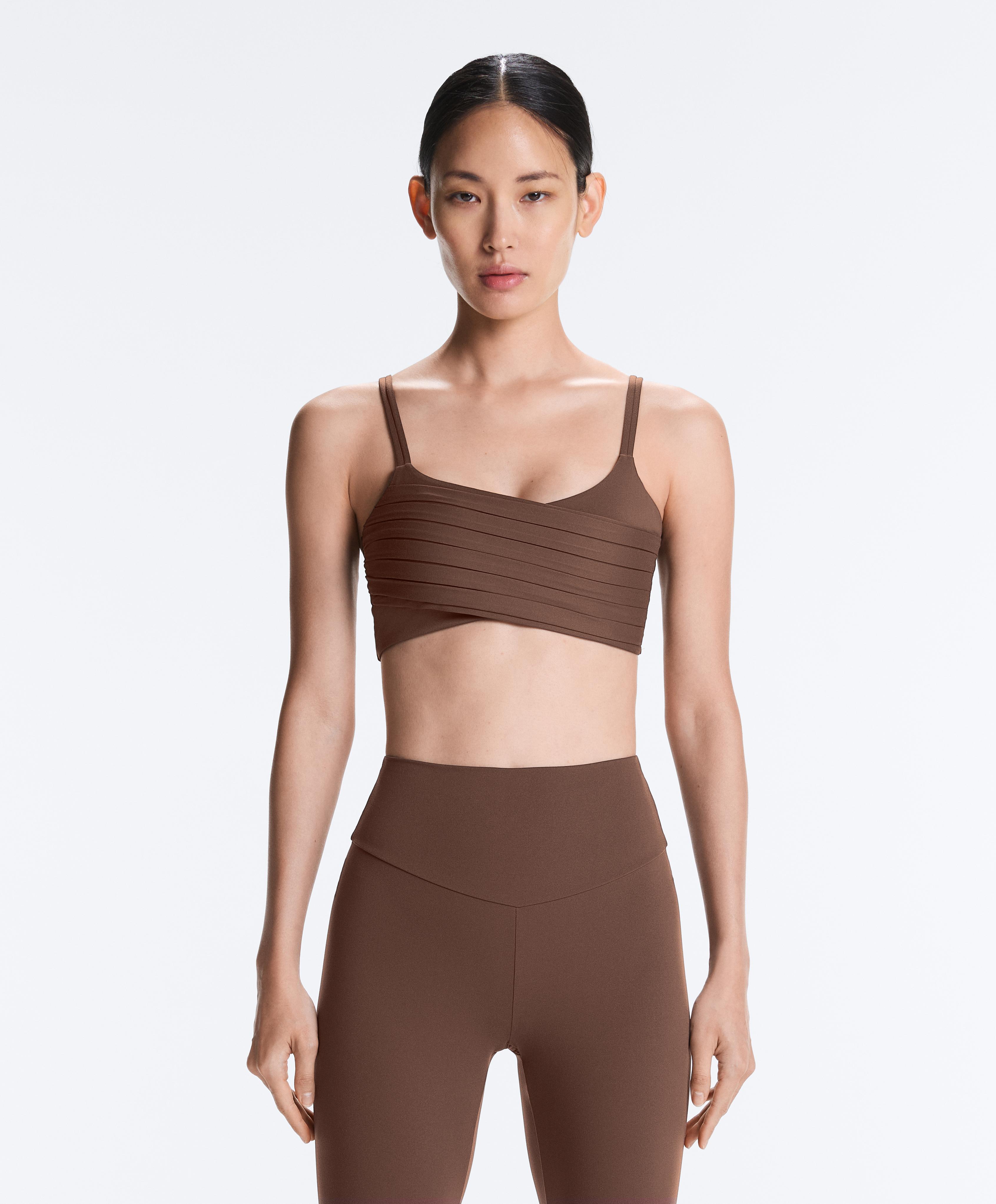 Pleated medium-support Comfortlux sports bra Pleated medium-support Comfortlux sports bra