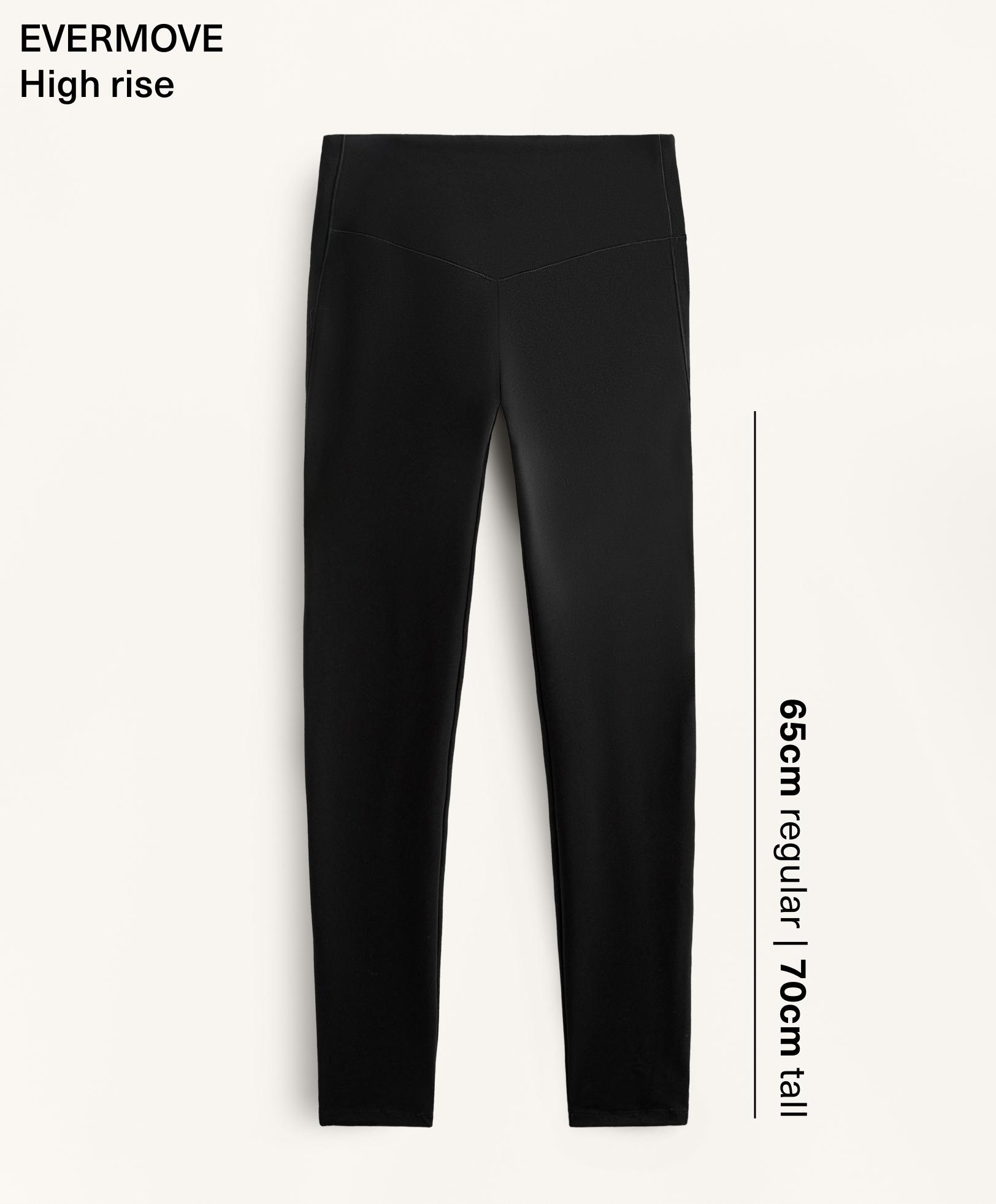 Leggings tobilleros high rise Evermove 65 cm