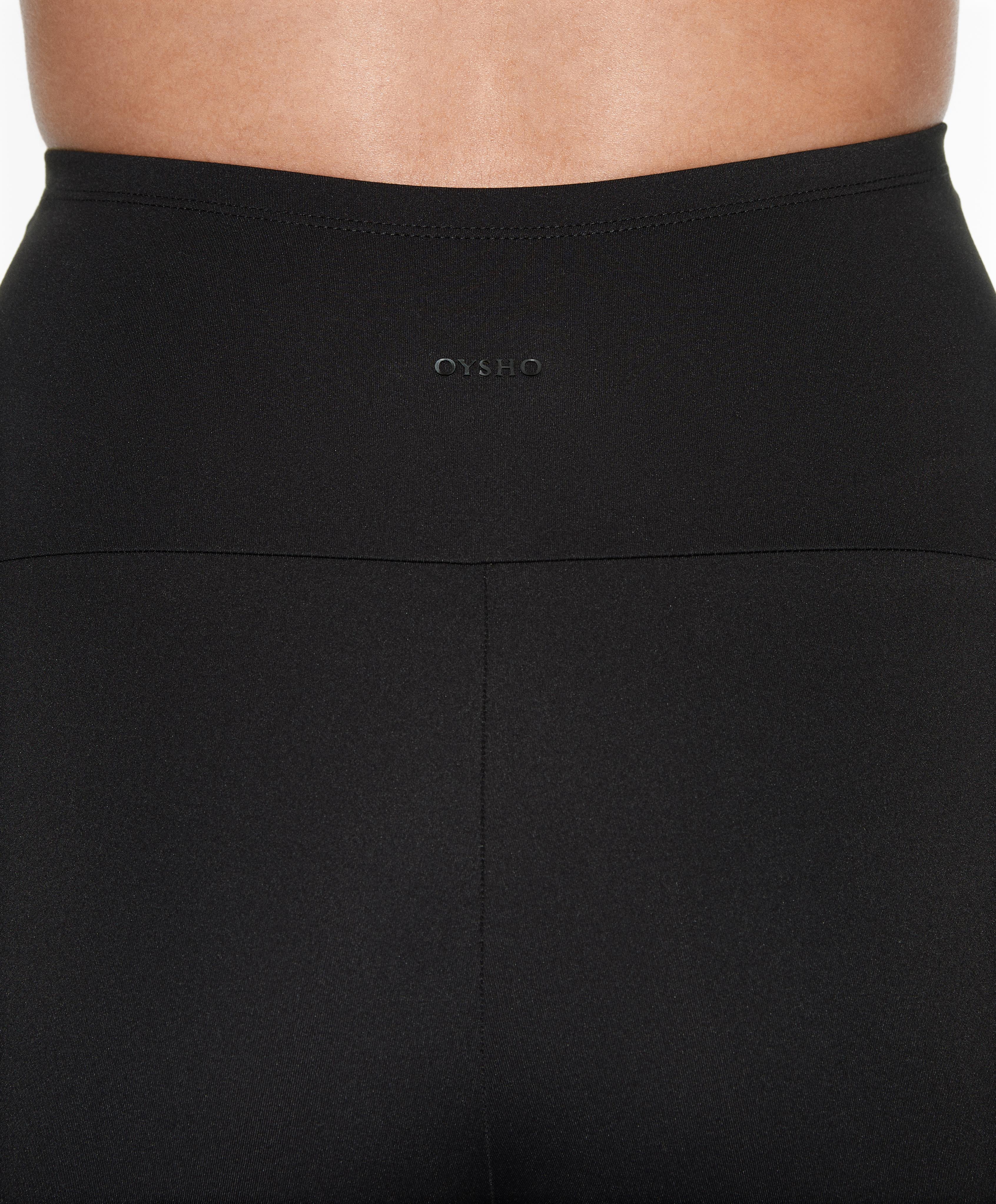 Comfortlux maternity straight-leg trousers — BLACK