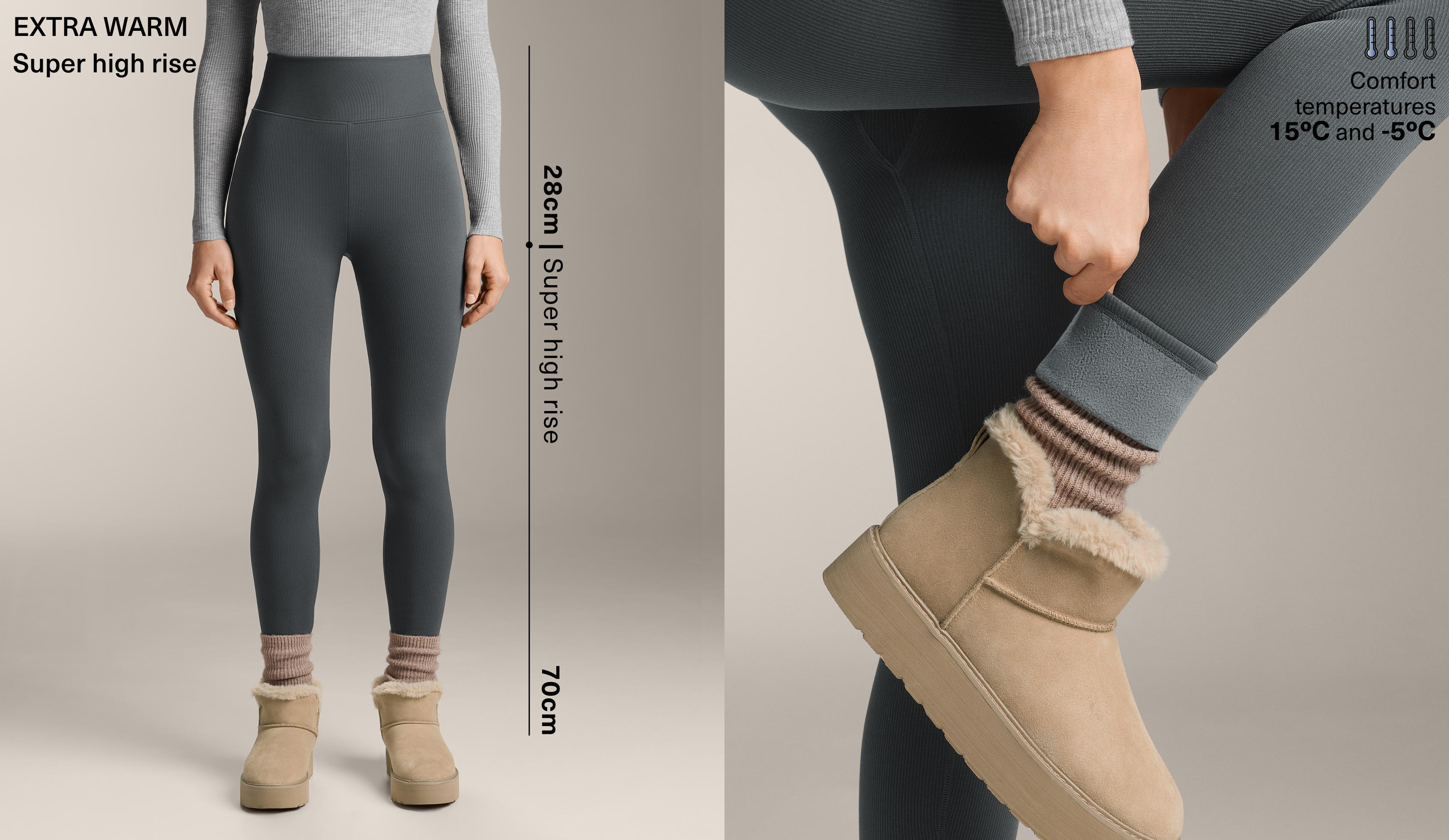 Calças flare seamless super high rise extra warm Calças flare seamless super high rise extra warm