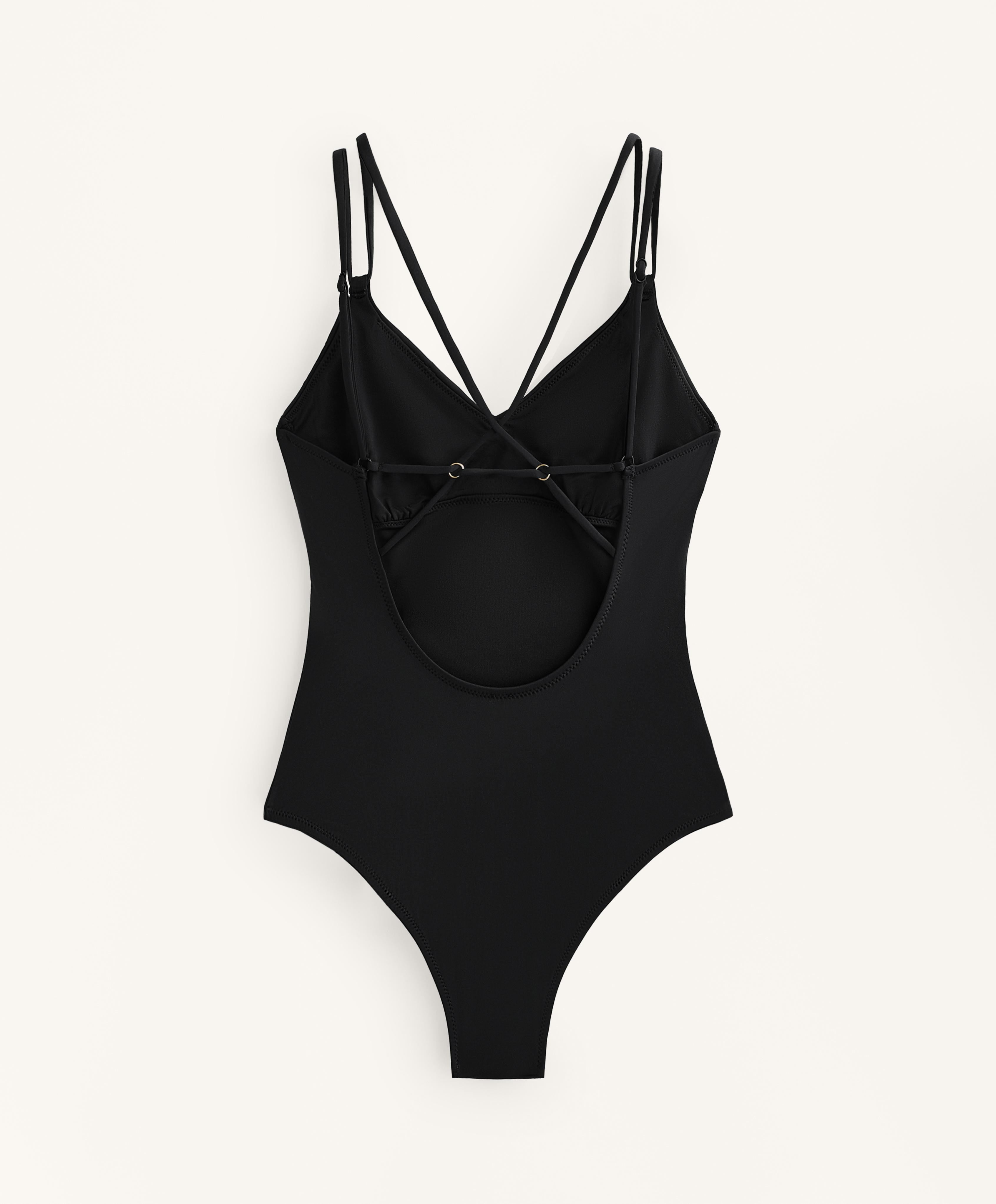 Crossover strap swimsuit | OYSHO El Salvador
