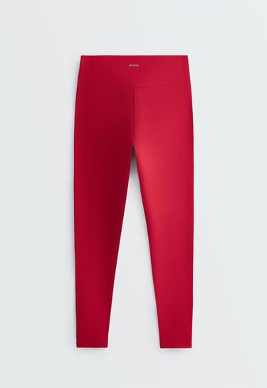 Ankle-length High rise Comfortlux leggings — STRAWBERRY 7