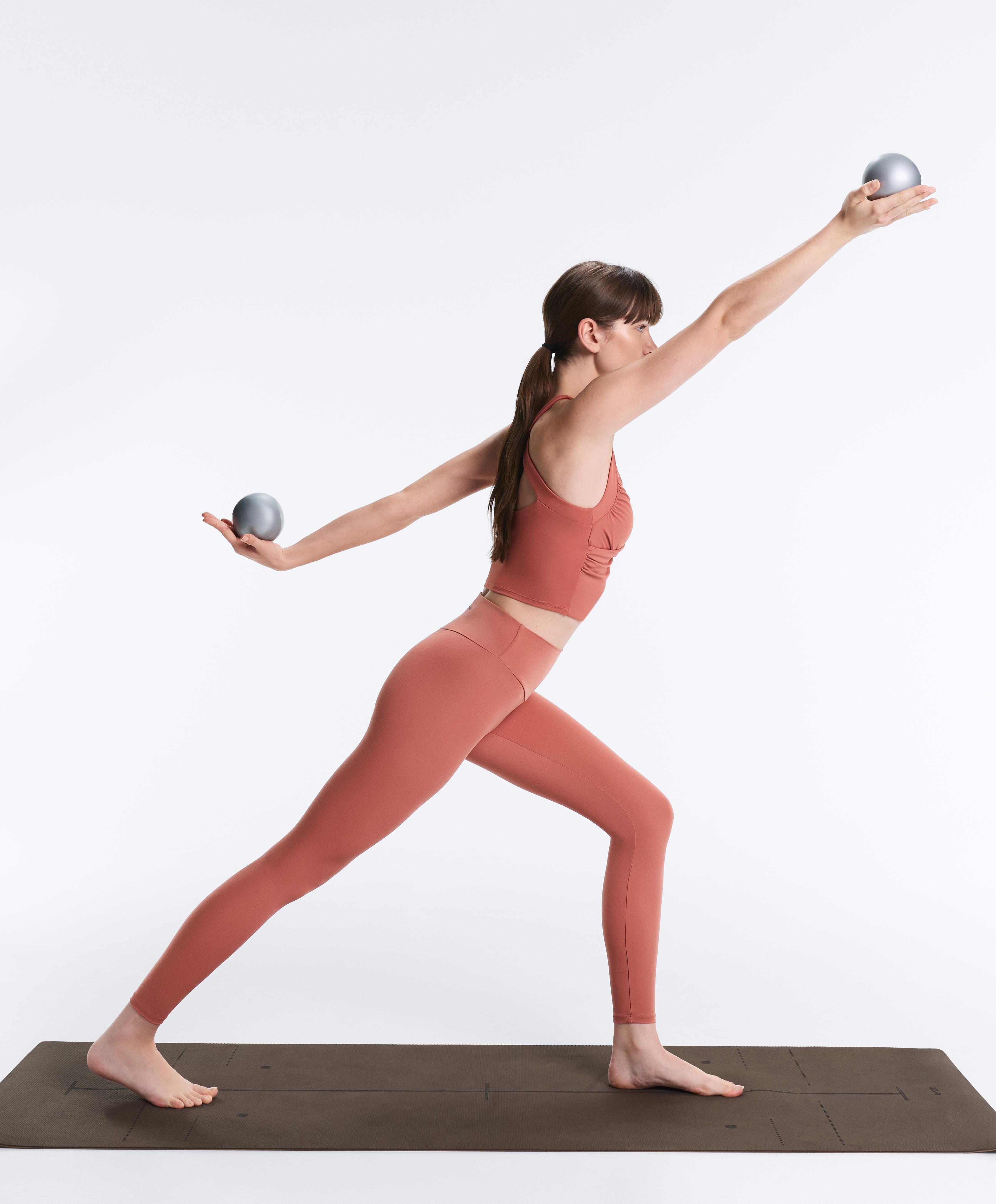 Comfortlux crossover tank top — ROSETTE BLUSH