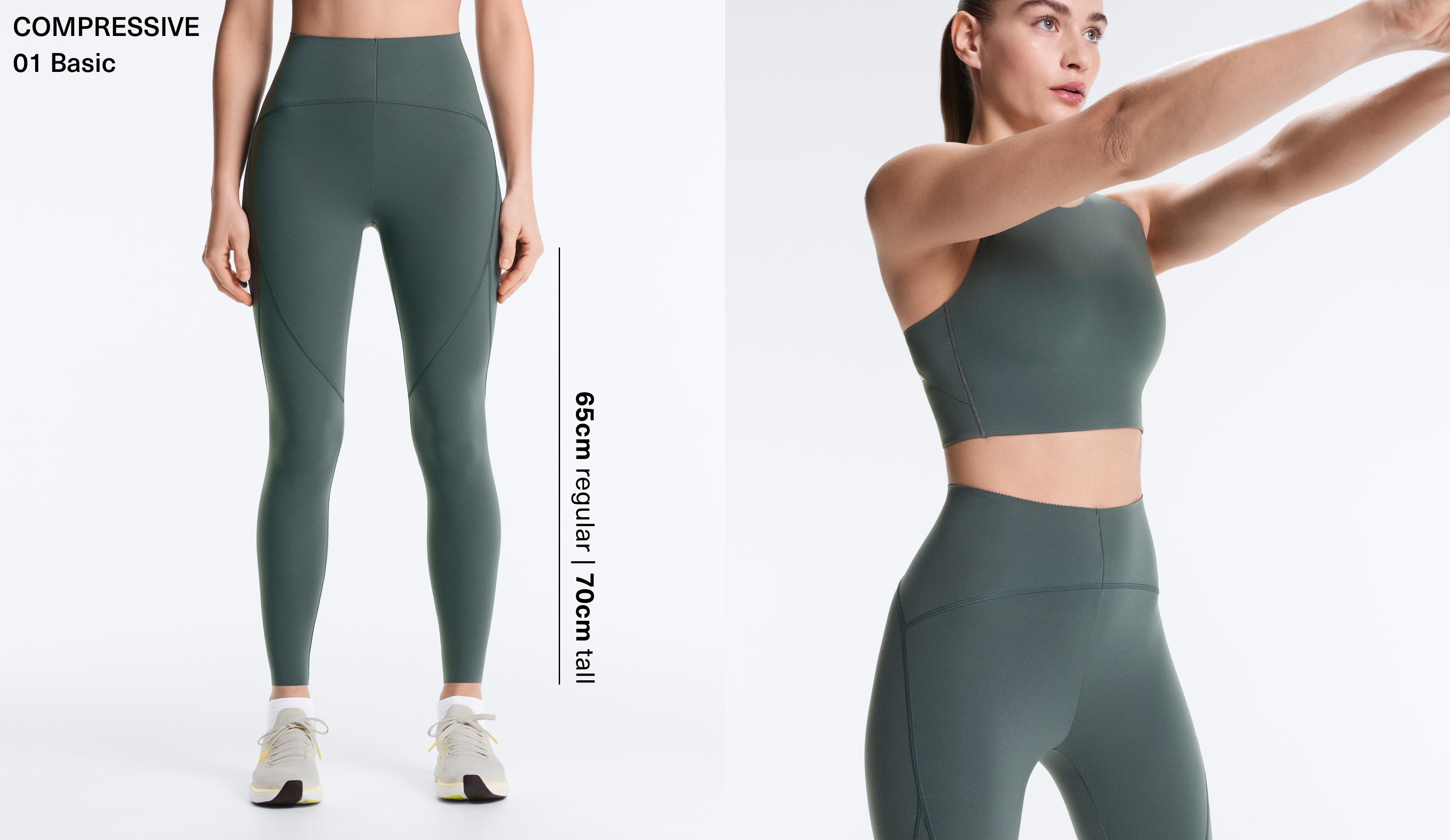 Leggings tobillero high rise Compressive basic - Rebajas Leggings tobillero high rise Compressive basic - Rebajas