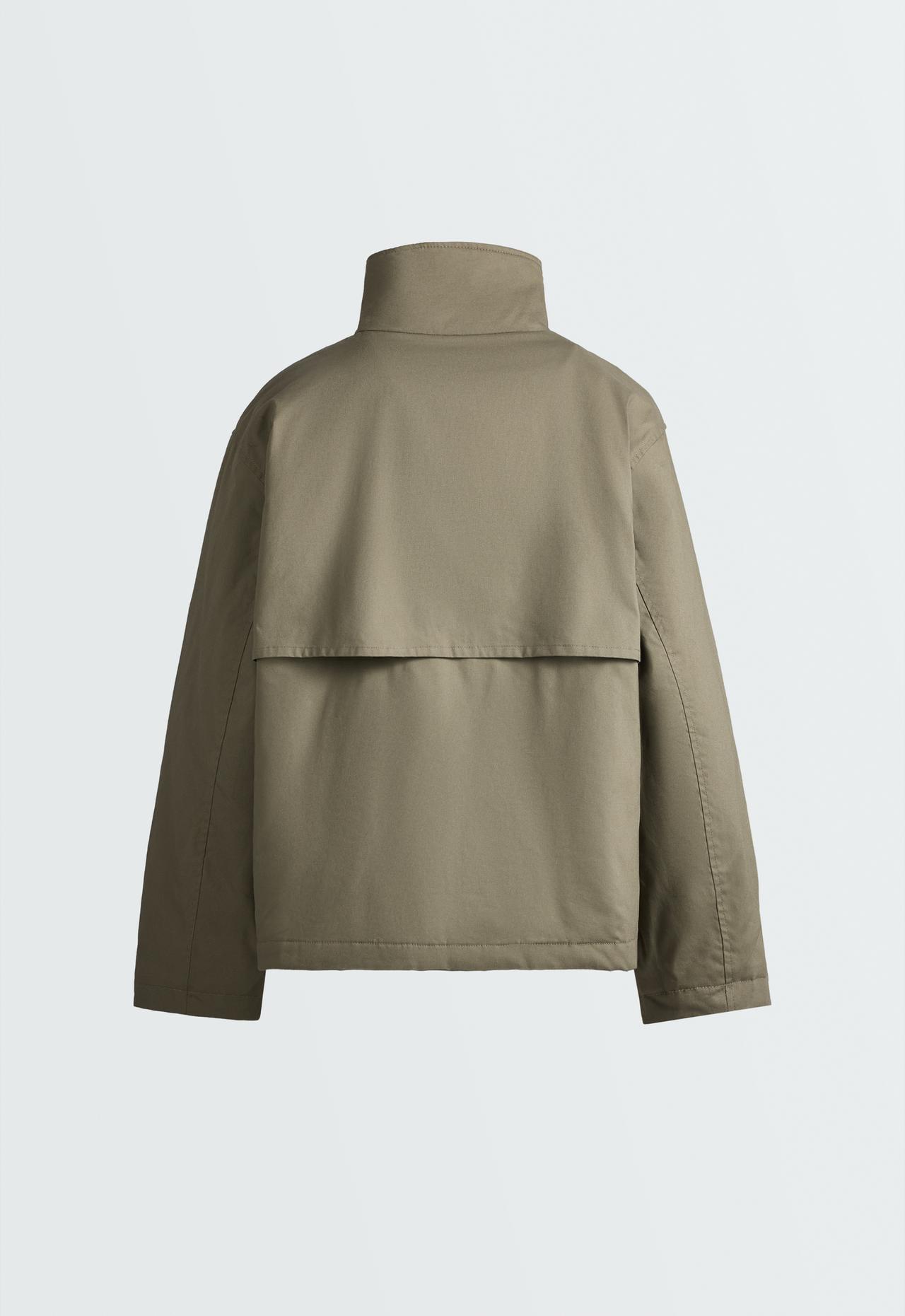 FELLEX® AEROGEL padded canvas jacket — DARK KHAKI