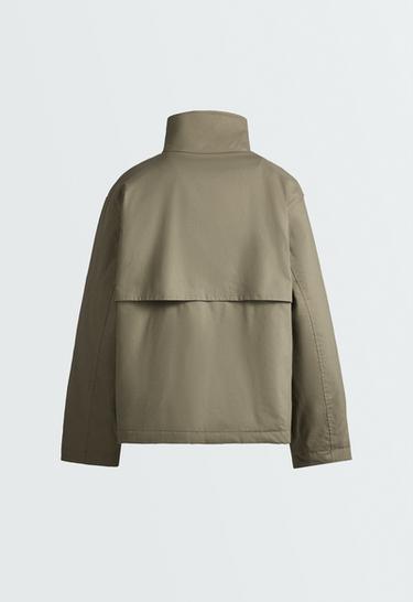 FELLEX® AEROGEL padded canvas jacket — DARK KHAKI 7
