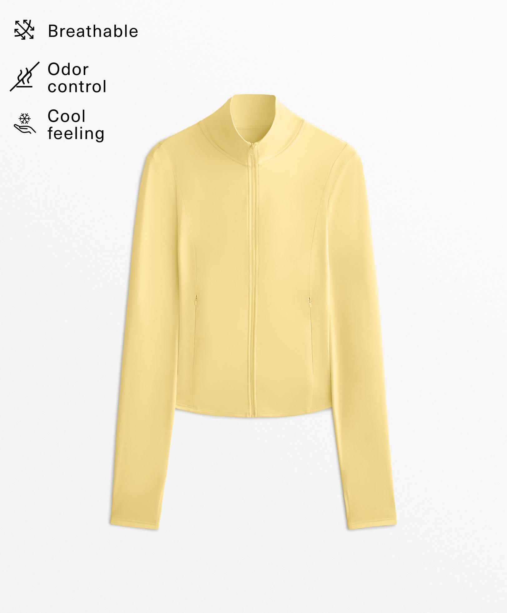 Cold-touch technical jacket