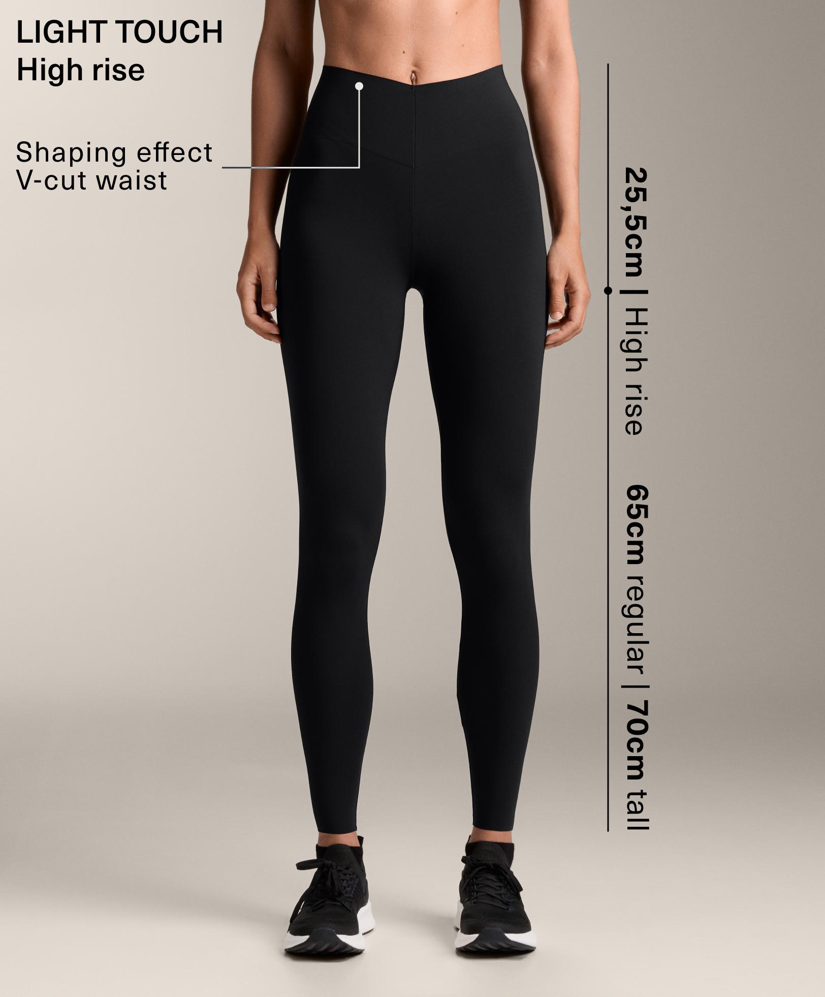 High rise ankle-length Light Touch V-cut leggings 65 cm High rise ankle-length Light Touch V-cut leggings 65 cm