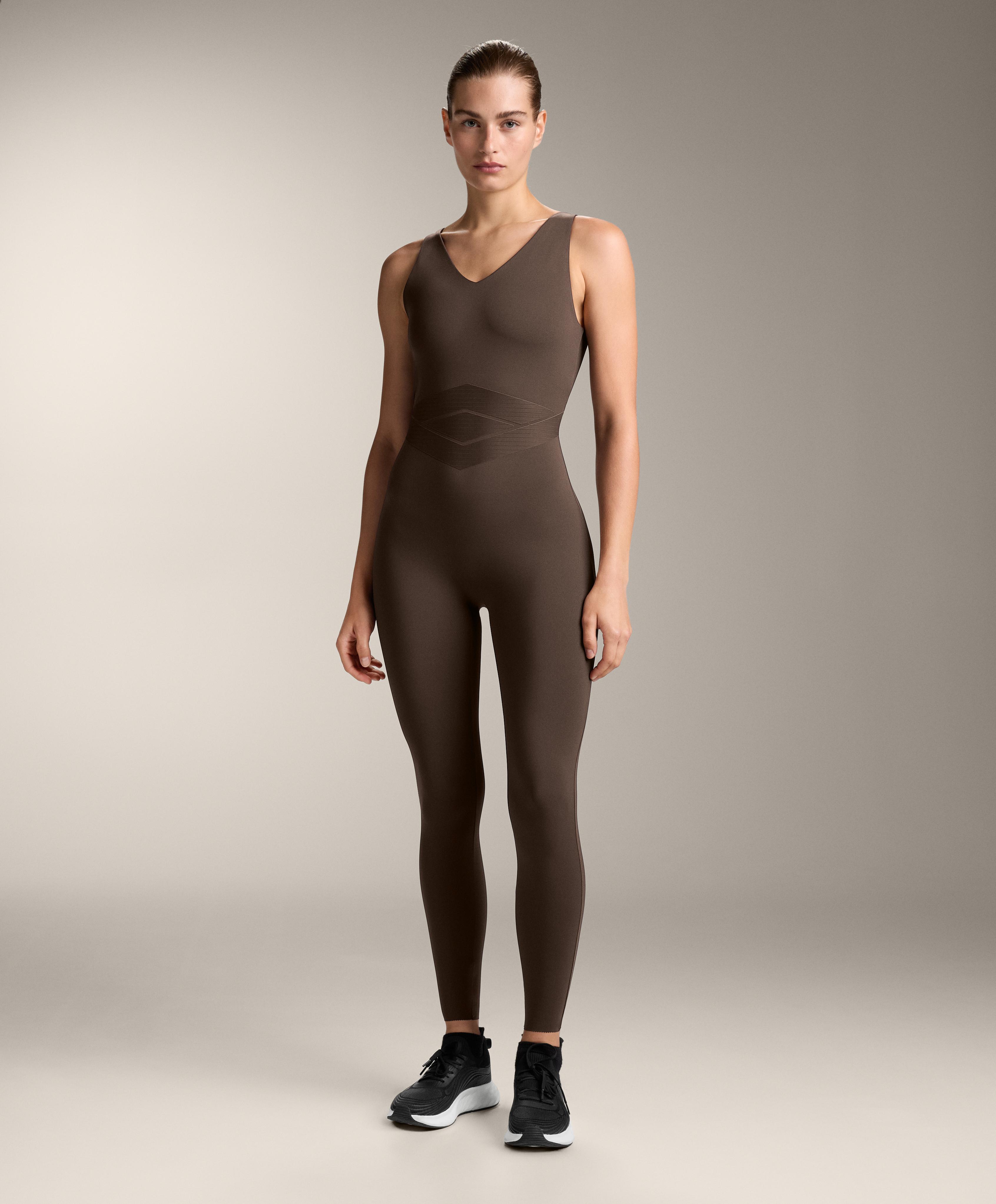 Compressive block long jumpsuit | OYSHO United Kingdom