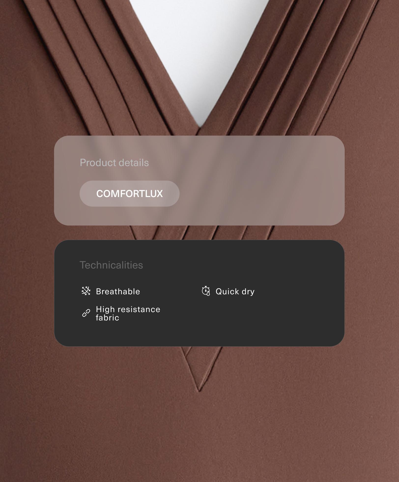 Comfortlux pleated long jumpsuit Comfortlux pleated long jumpsuit