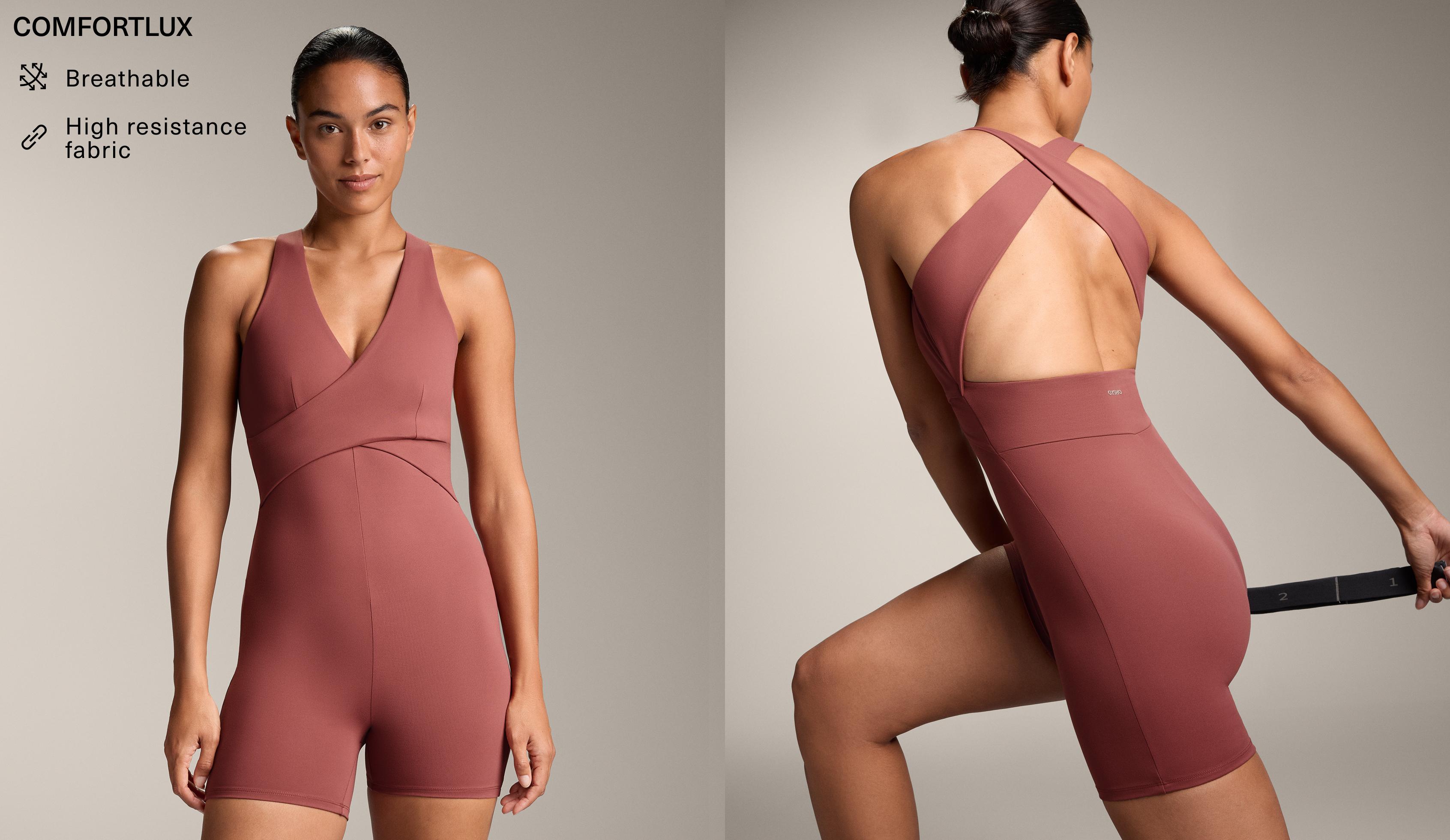 Cross-over Comfortlux playsuit Cross-over Comfortlux playsuit