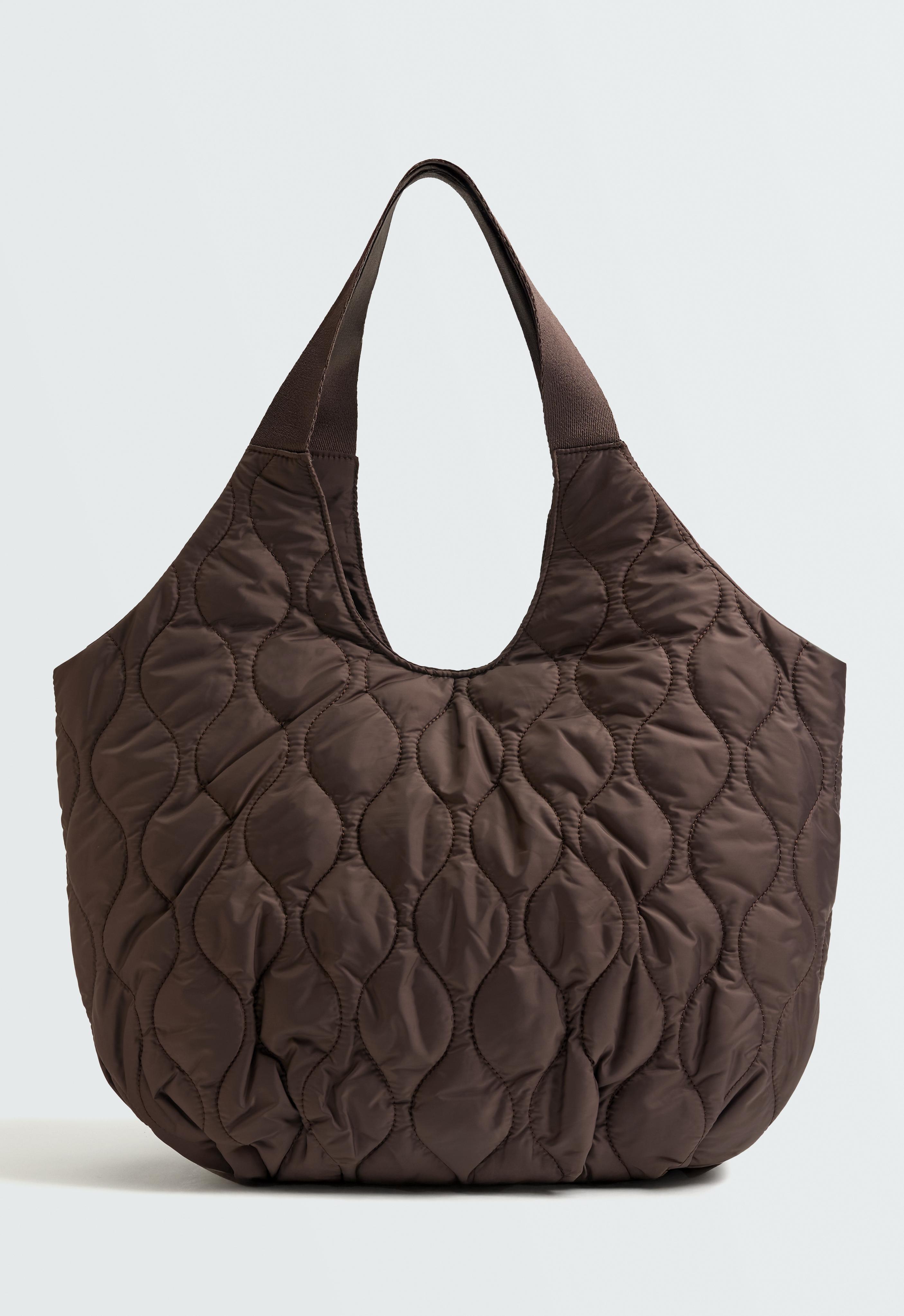 Bolso shopper acolchado