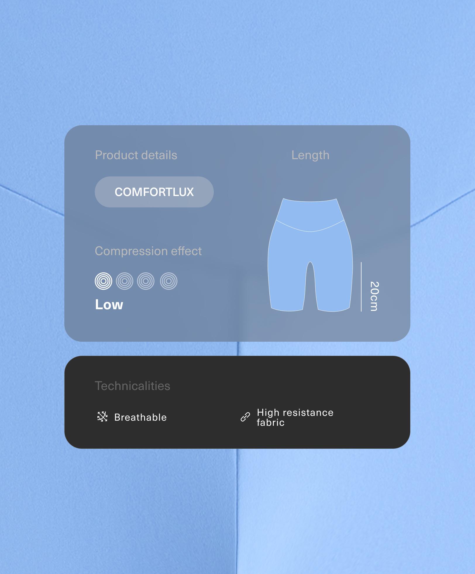 لغينغ فوق الركبة Comfortlux بسرج عالٍ 20 سم لغينغ فوق الركبة Comfortlux بسرج عالٍ 20 سم