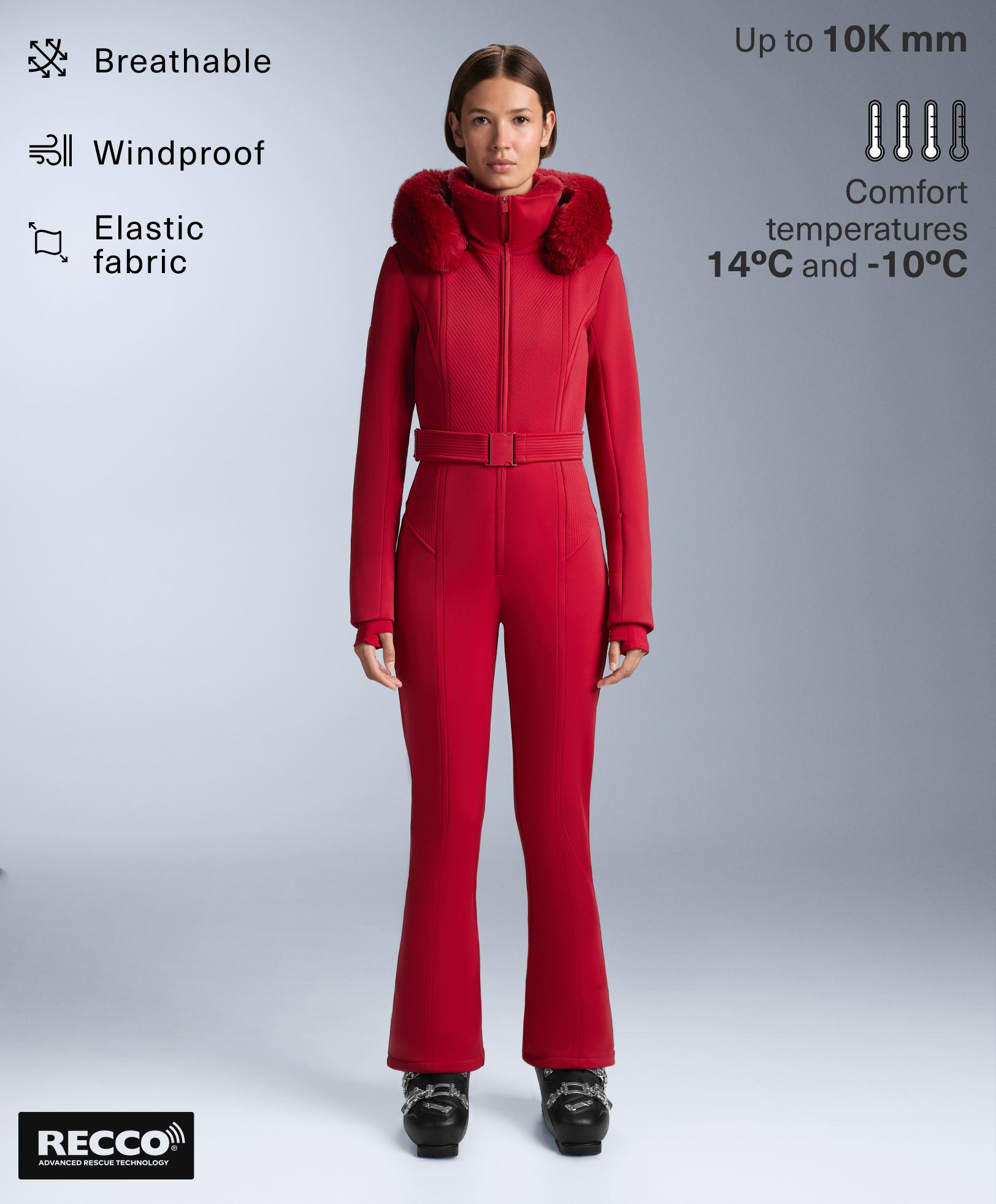 Water-resistant fitted stretch SKI jumpsuit - Sale Water-resistant fitted stretch SKI jumpsuit - Sale