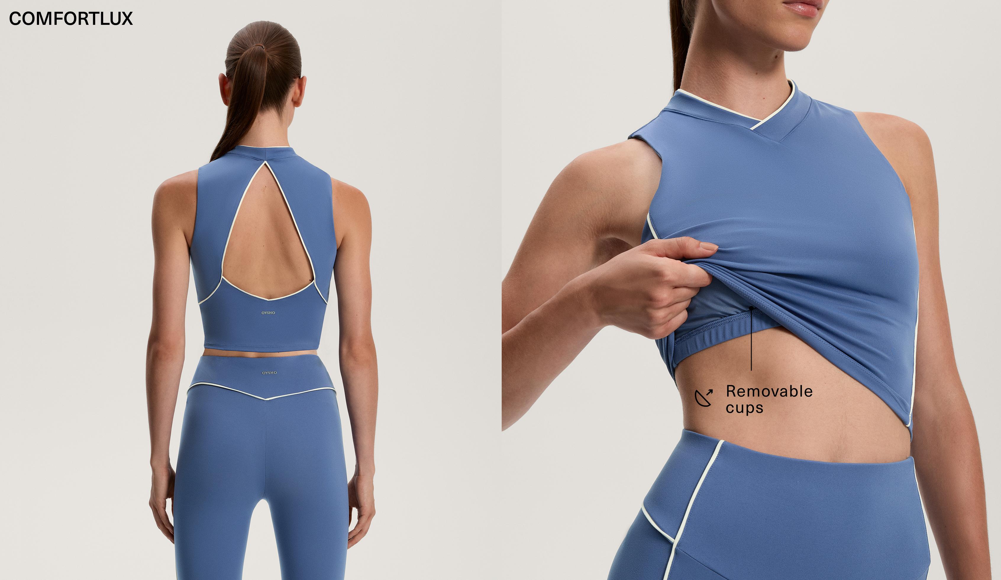 Tank top Comfortlux cu piping