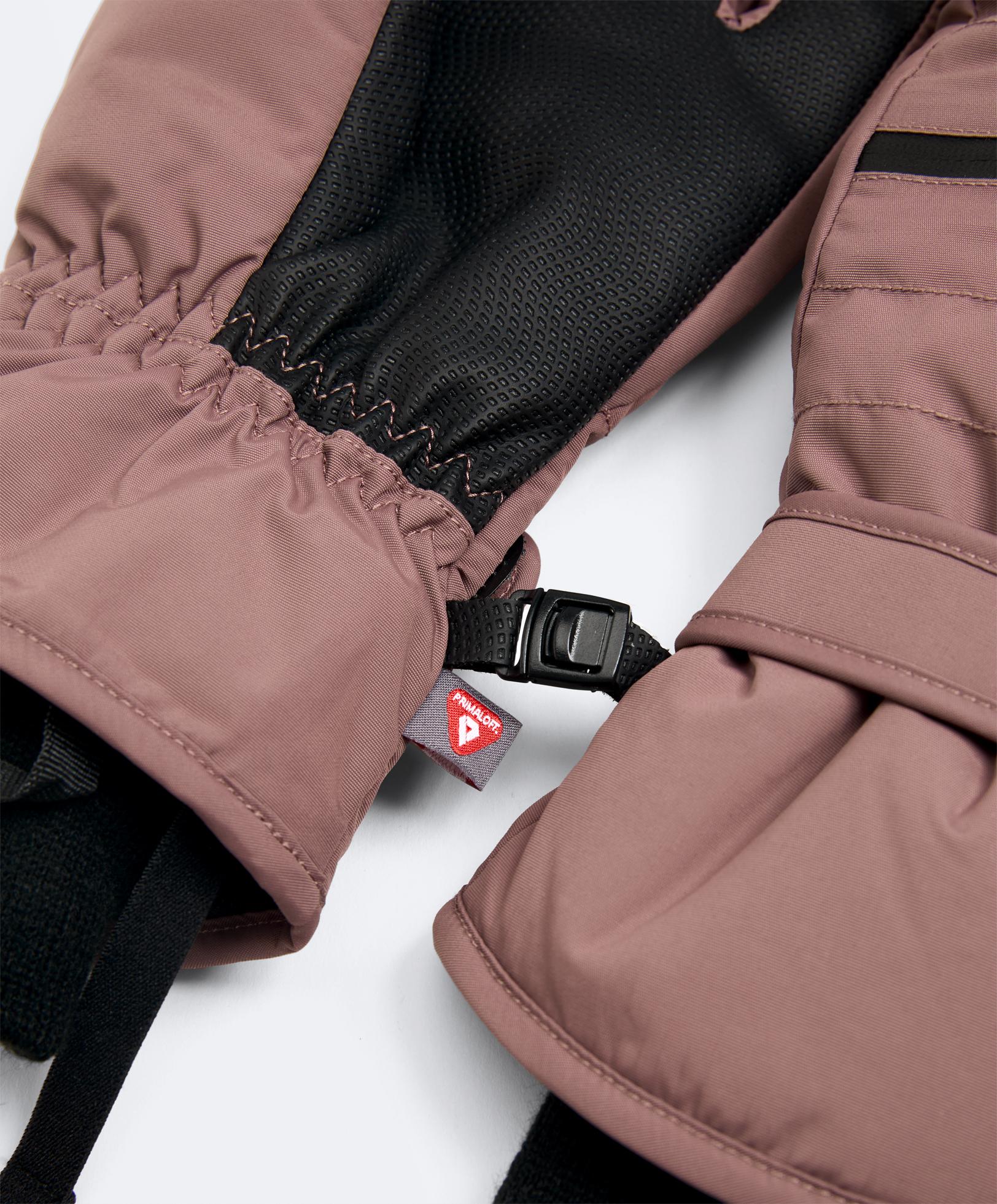 Technical SKI Primaloft® Gloves — MAUVE