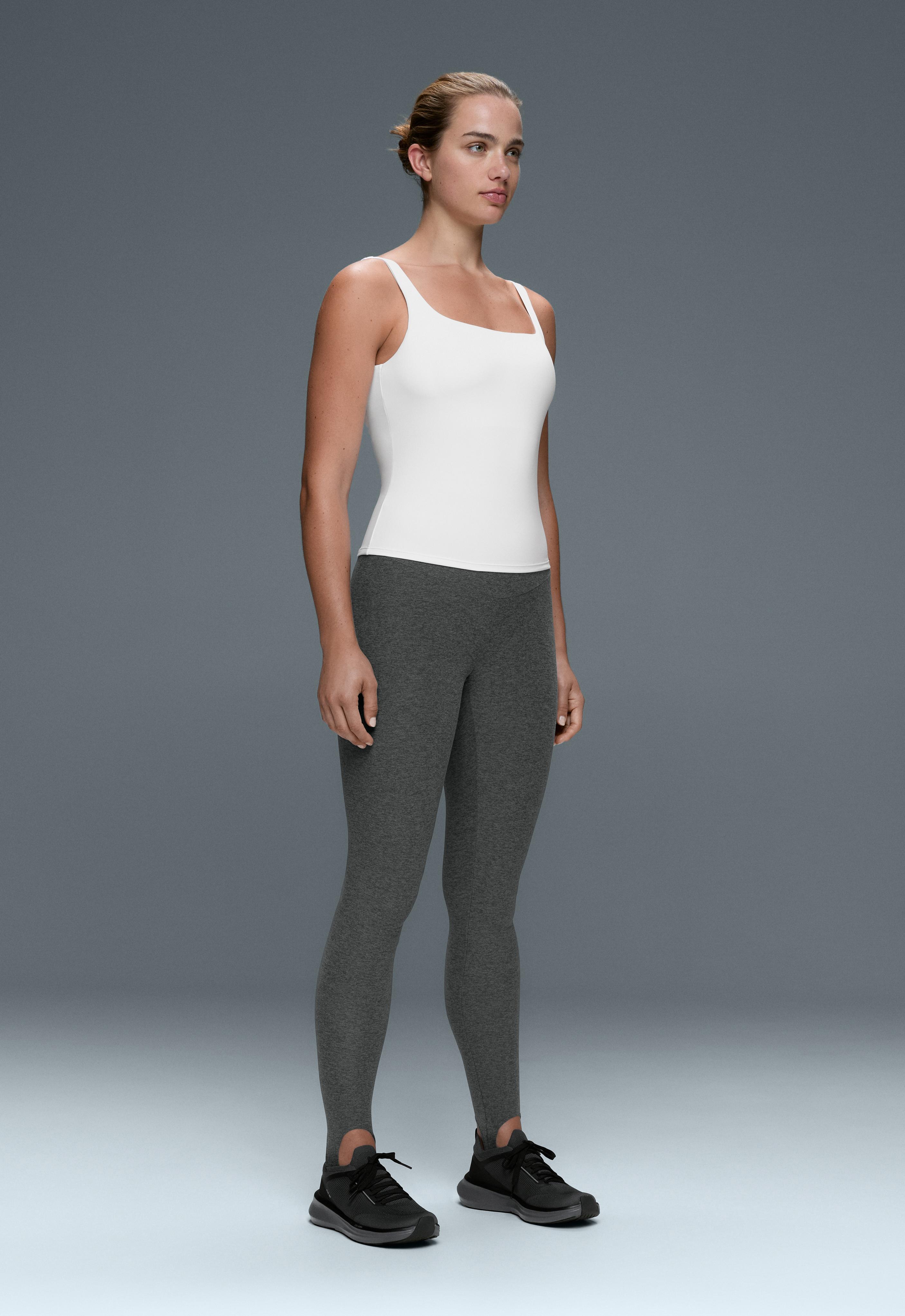 Hosszú Comfortlux tank top, négyzetes dekoltázzsal