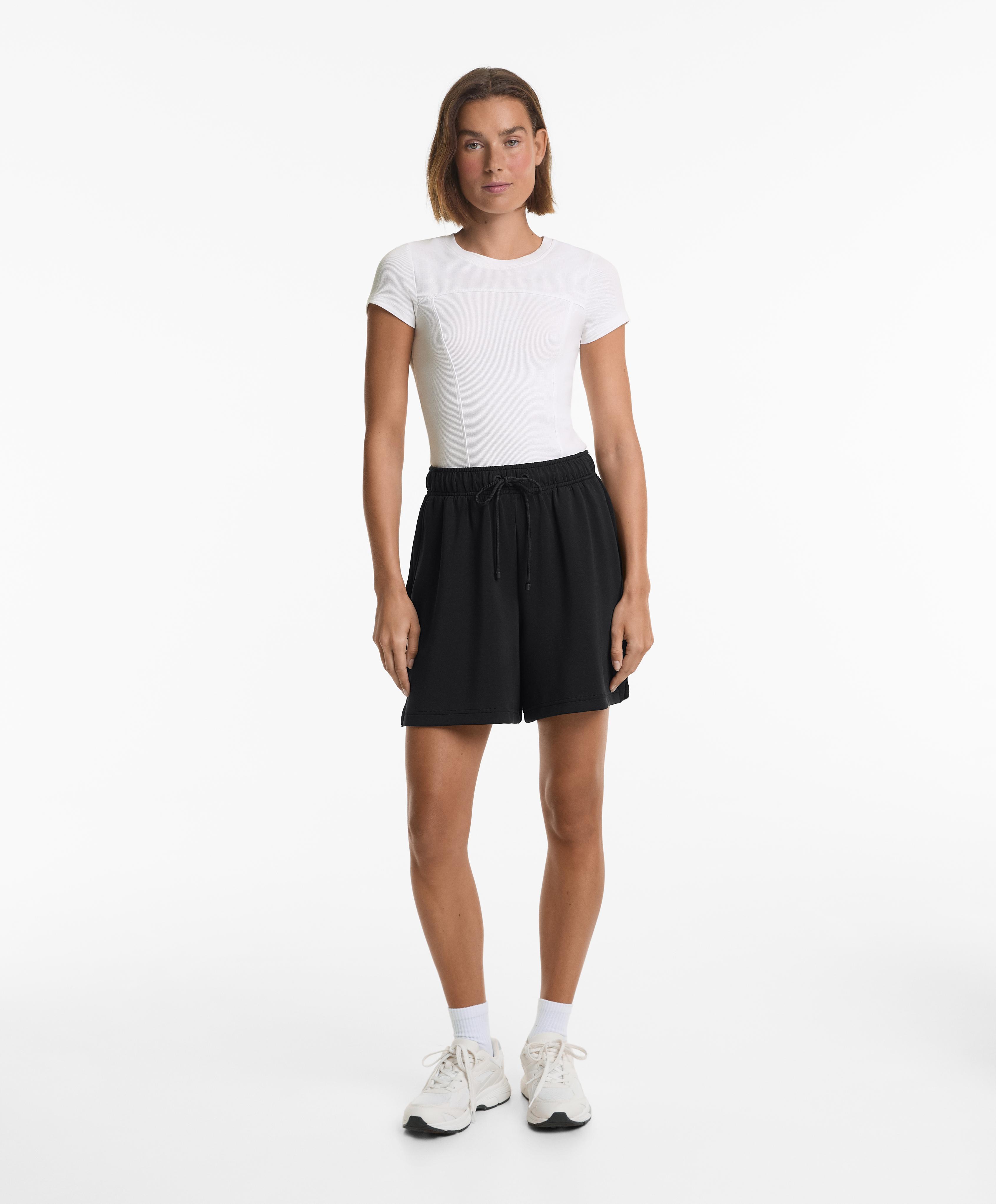 Soft-touch Bermuda shorts with modal - Sale Soft-touch Bermuda shorts with modal - Sale