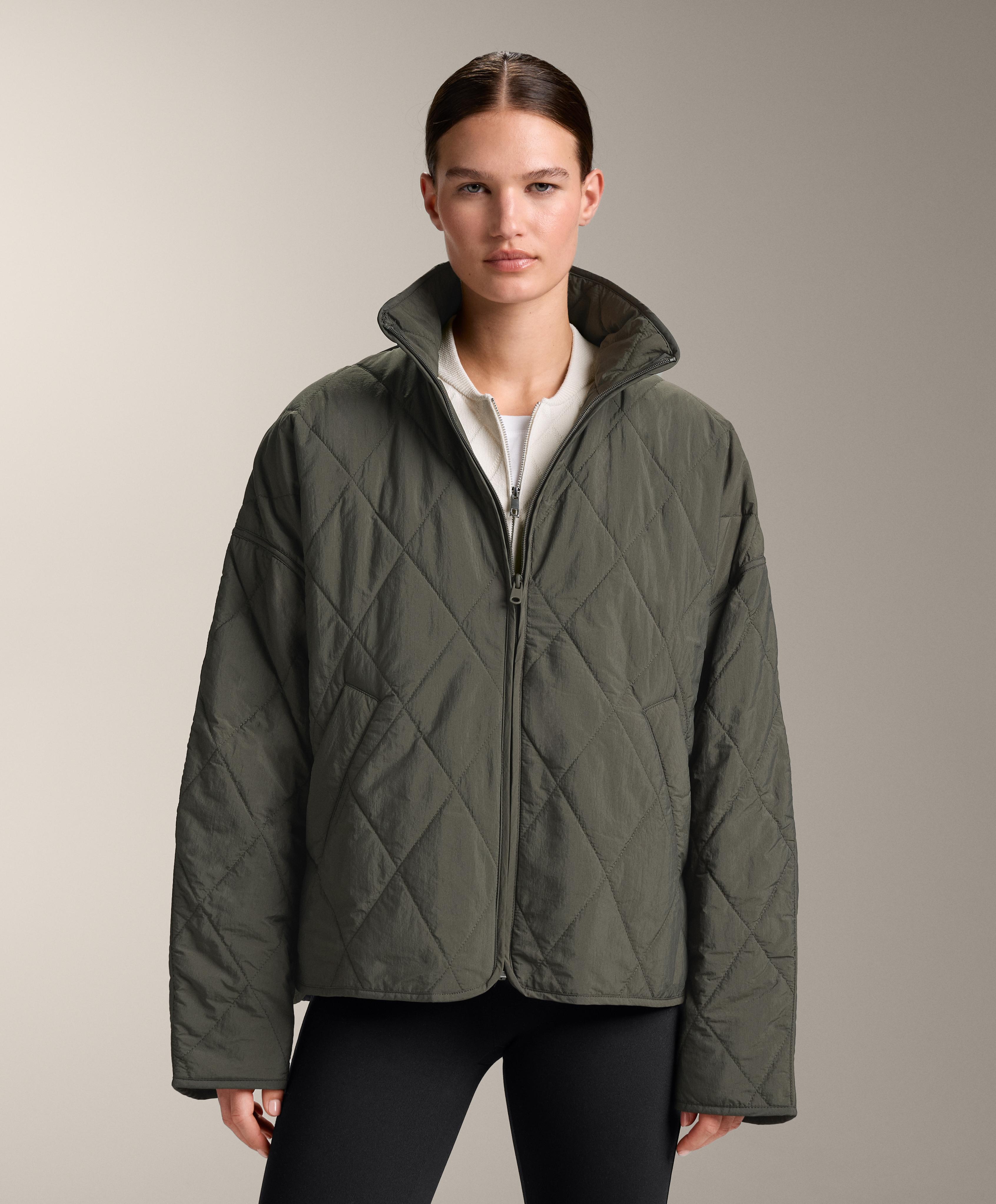Water-repellent FELLEX® AEROGEL padded jacket — GREEN