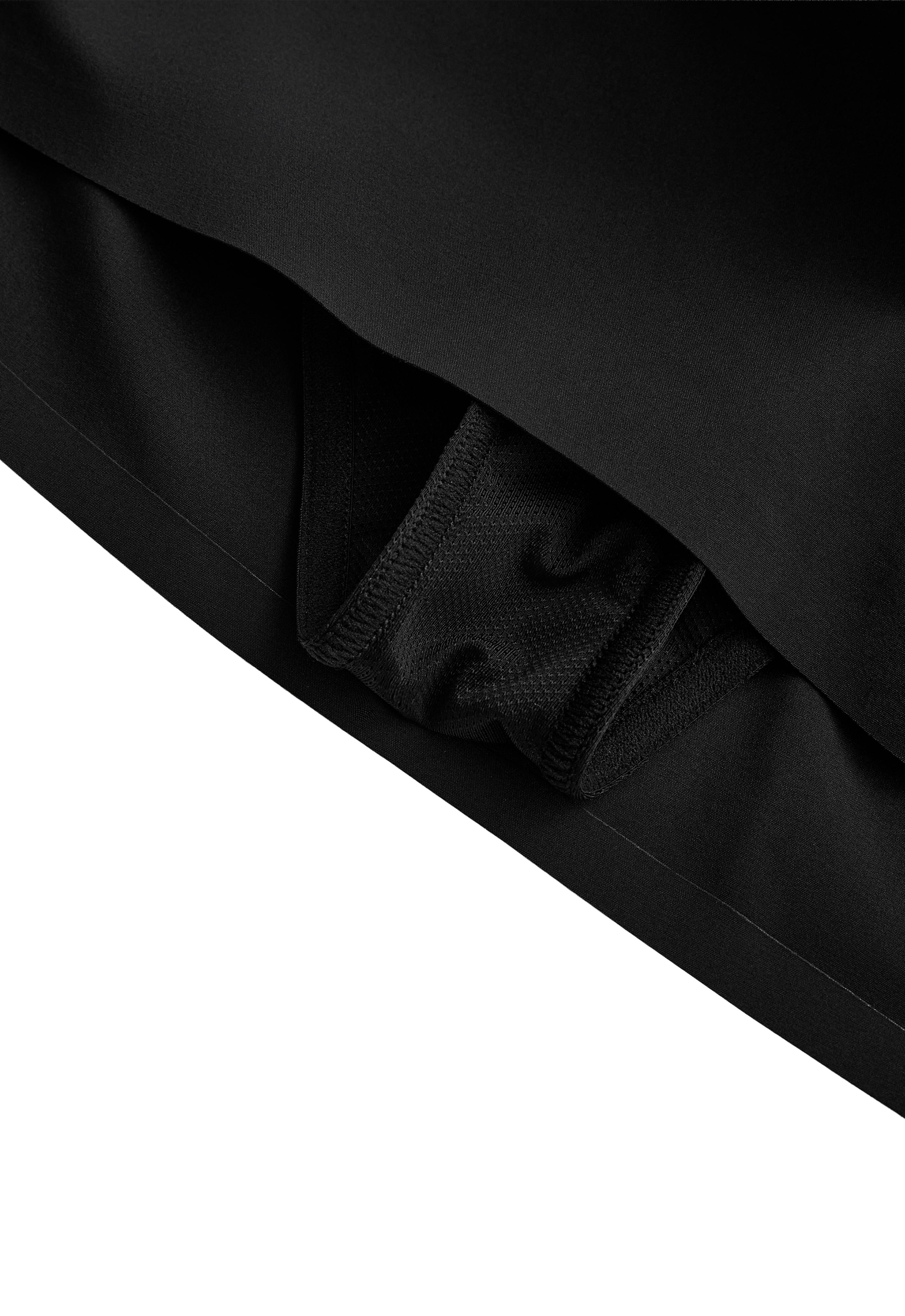 6cm mid-rise technical shorts — BLACK