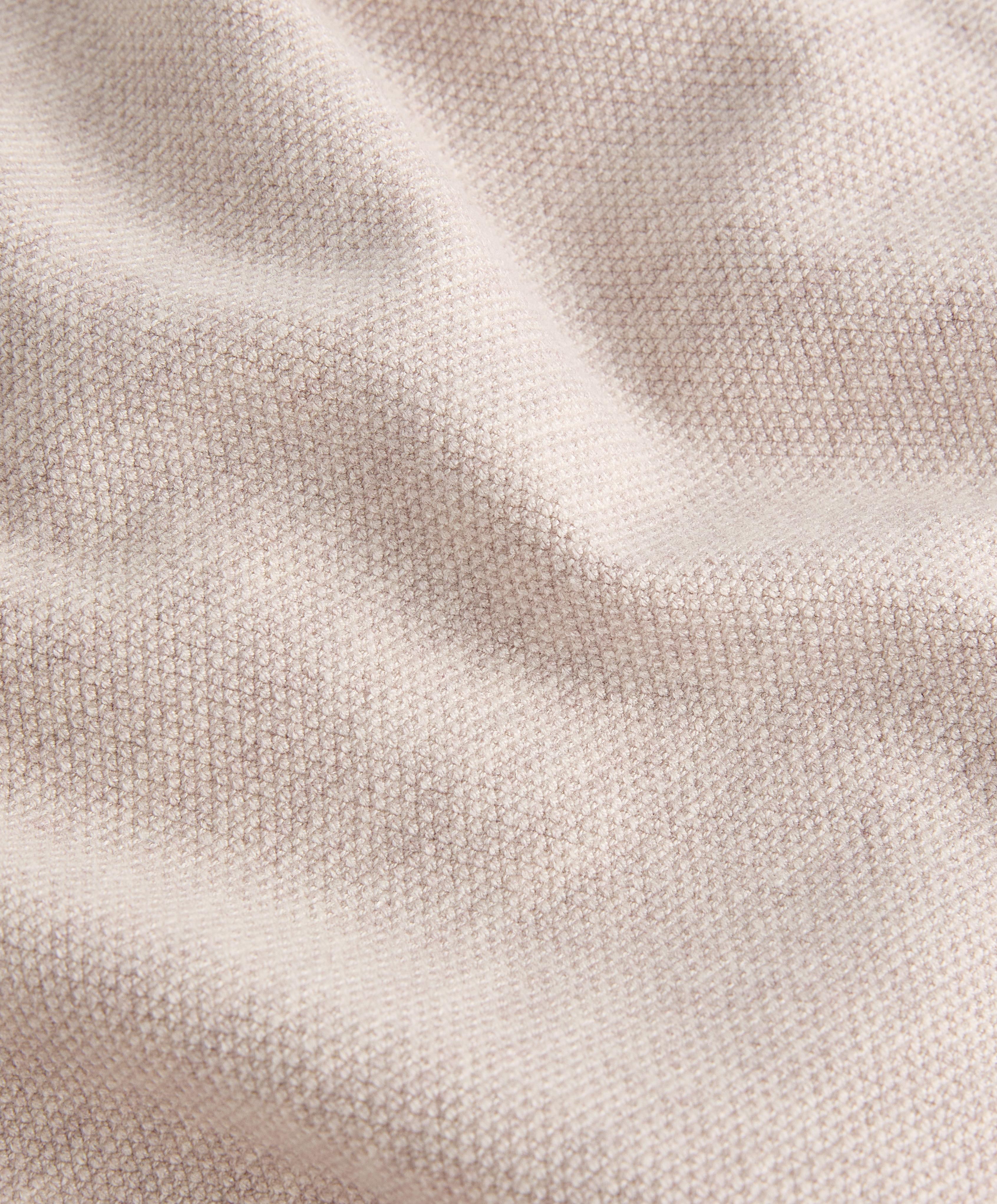Piqué-Strickjacke mit Kapuze