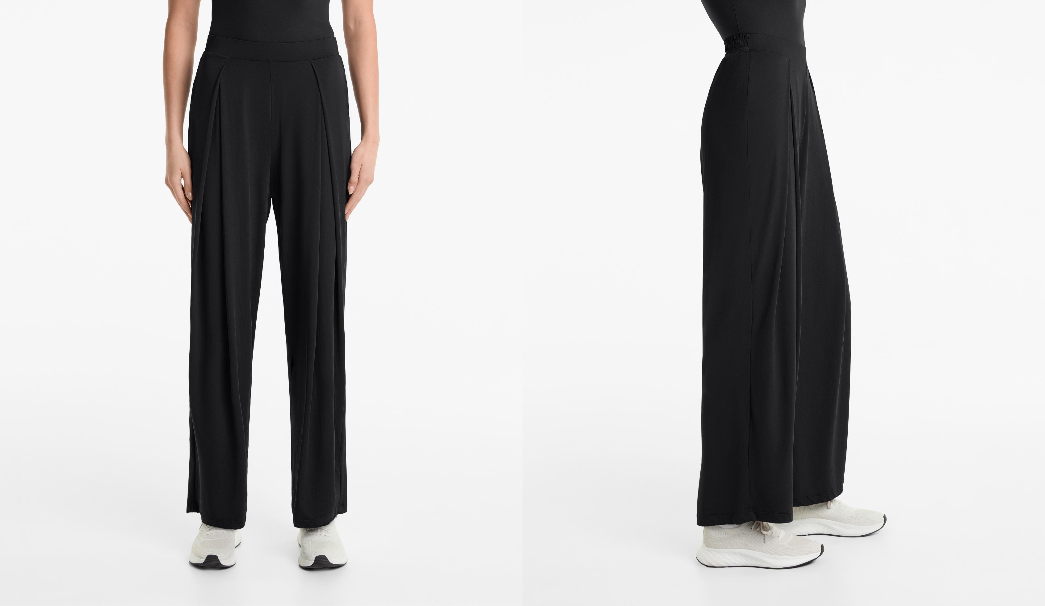 Total look pantalon tailored light touch noir