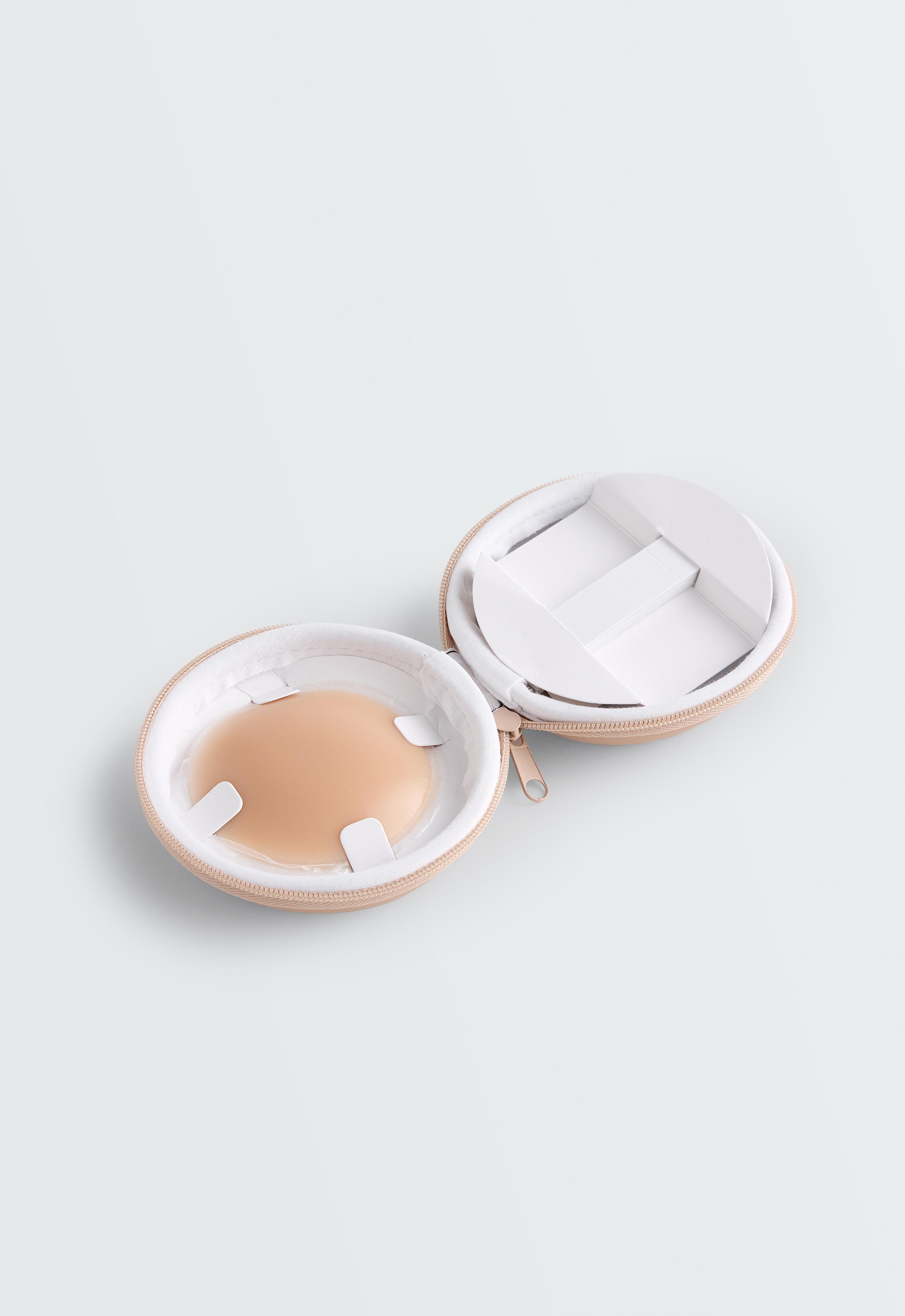 Pack of nipple covers and fashion tape — BEIGE